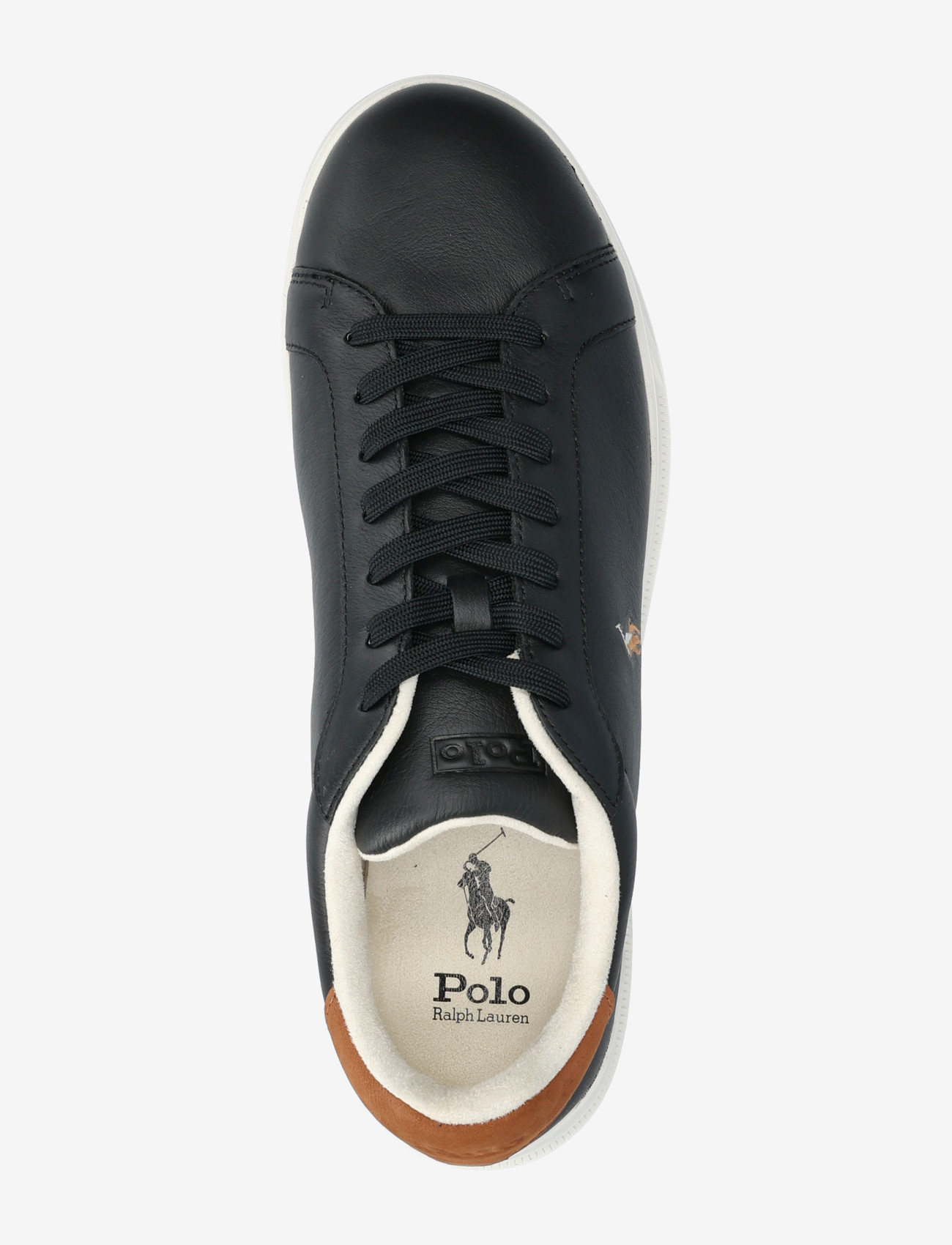 Polo Ralph Lauren - Heritage Court II Leather Sneaker - niedriger schnitt - black/multi pp - 3
