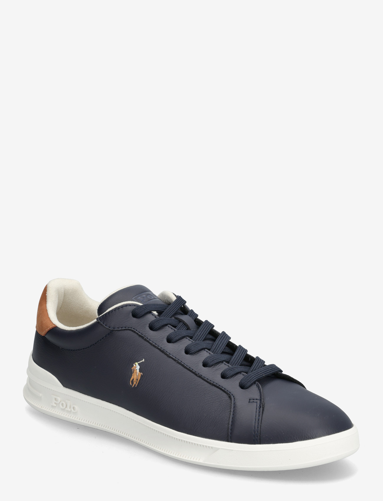 Polo Ralph Lauren - Heritage Court II Leather Sneaker - låga sneakers - navy/multi pp - 0