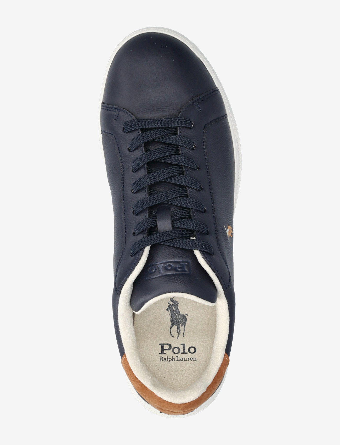 Polo Ralph Lauren - Heritage Court II Leather Sneaker - låga sneakers - navy/multi pp - 3