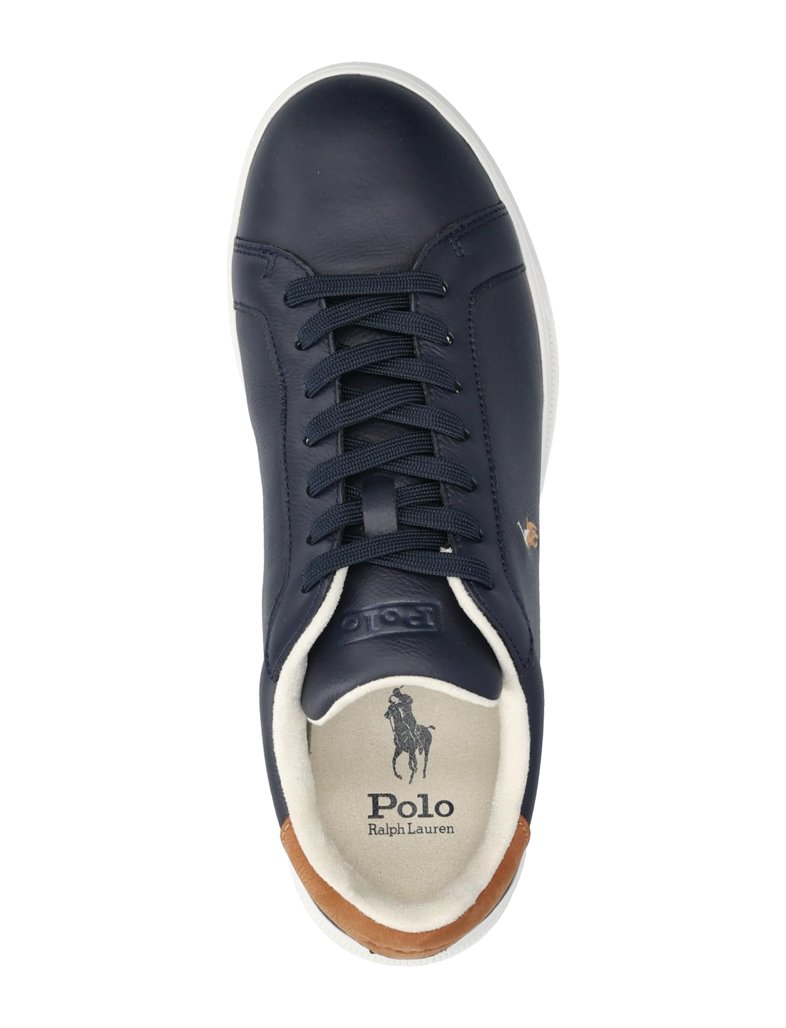 Polo Ralph Lauren - Heritage Court II Leather Sneaker - lave sneakers - navy/multi pp - 3