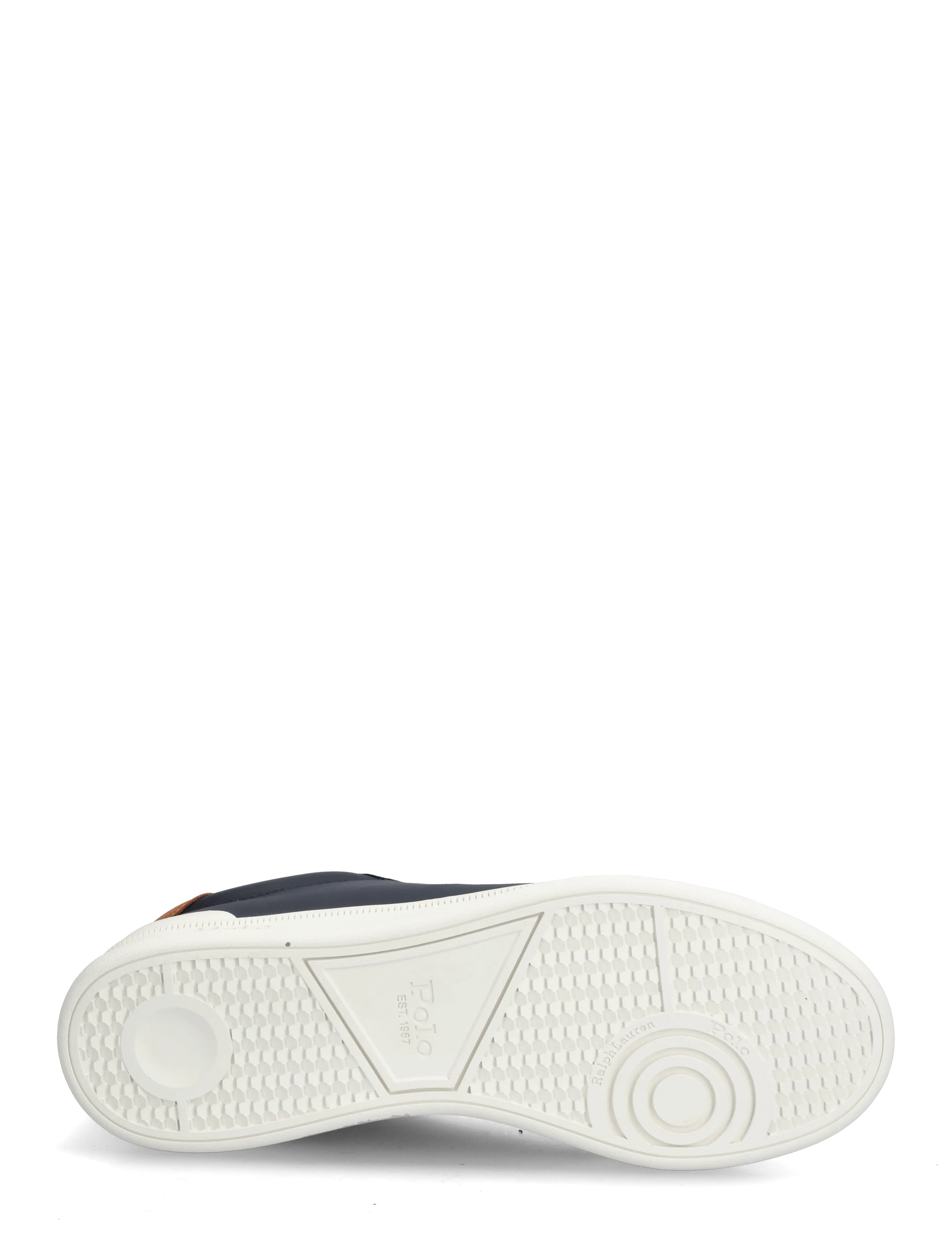Polo Ralph Lauren - Heritage Court II Leather Sneaker - lave sneakers - navy/multi pp - 4