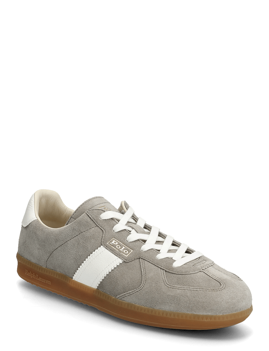 Polo Ralph Lauren - SUEDE/LEATHER-FIELD CT 100-SK-LTL - baskets basses - earth grey/deckwa - 0