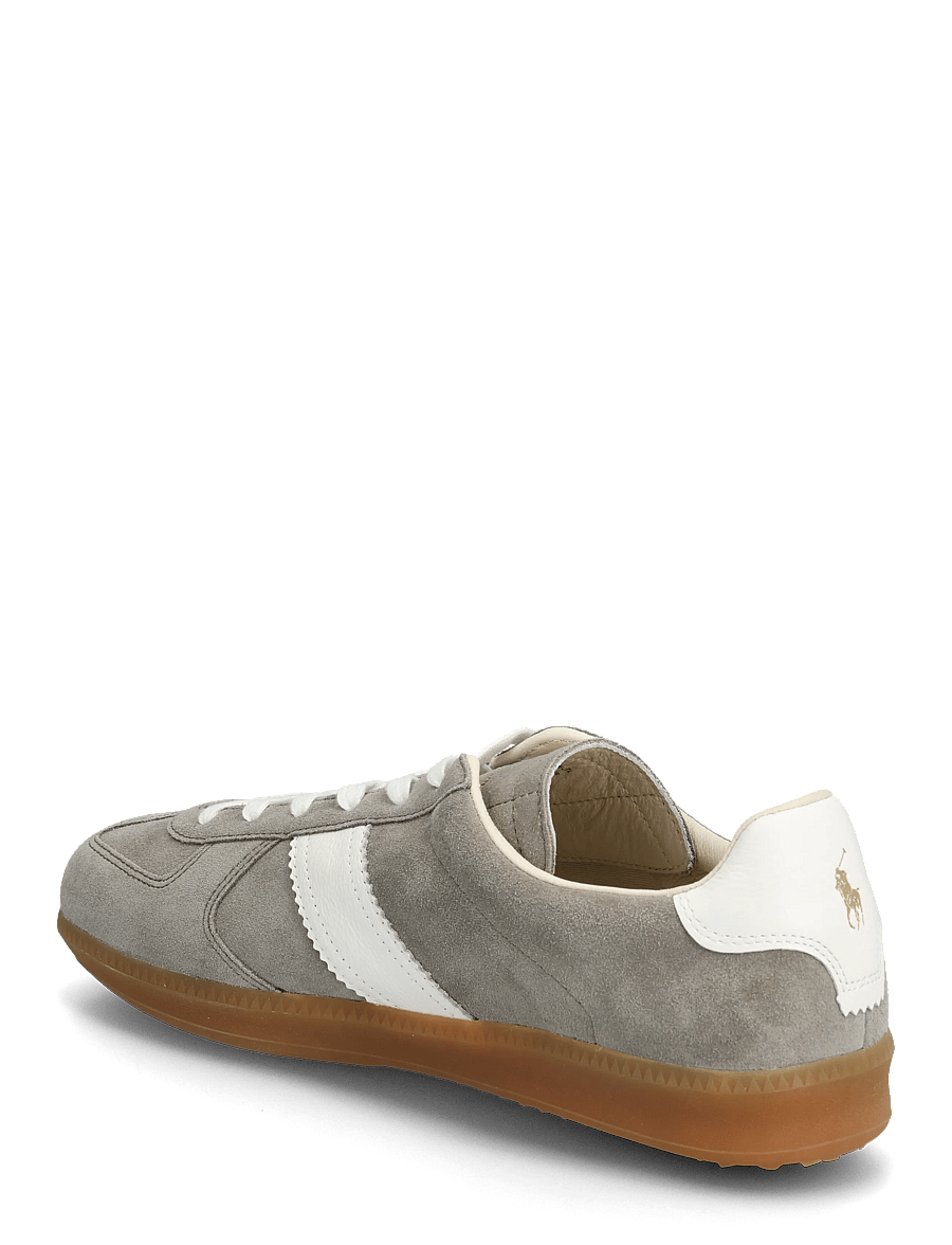 Polo Ralph Lauren - SUEDE/LEATHER-FIELD CT 100-SK-LTL - baskets basses - earth grey/deckwa - 1