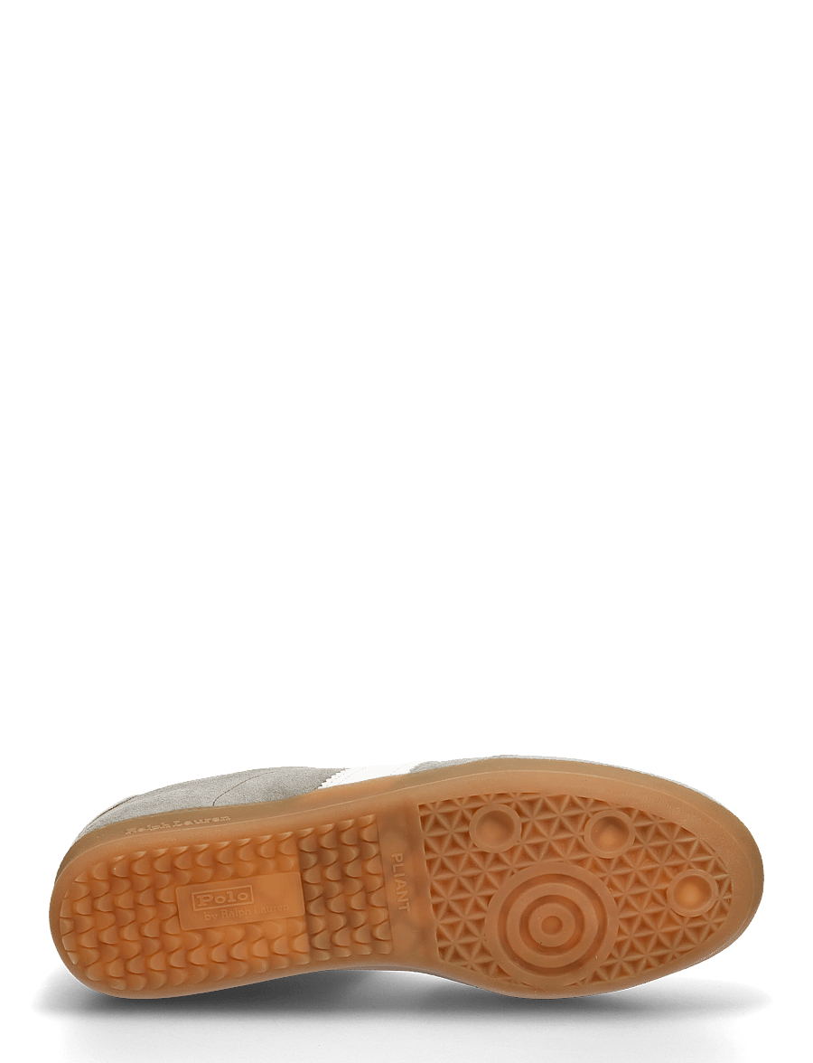Polo Ralph Lauren - SUEDE/LEATHER-FIELD CT 100-SK-LTL - baskets basses - earth grey/deckwa - 4
