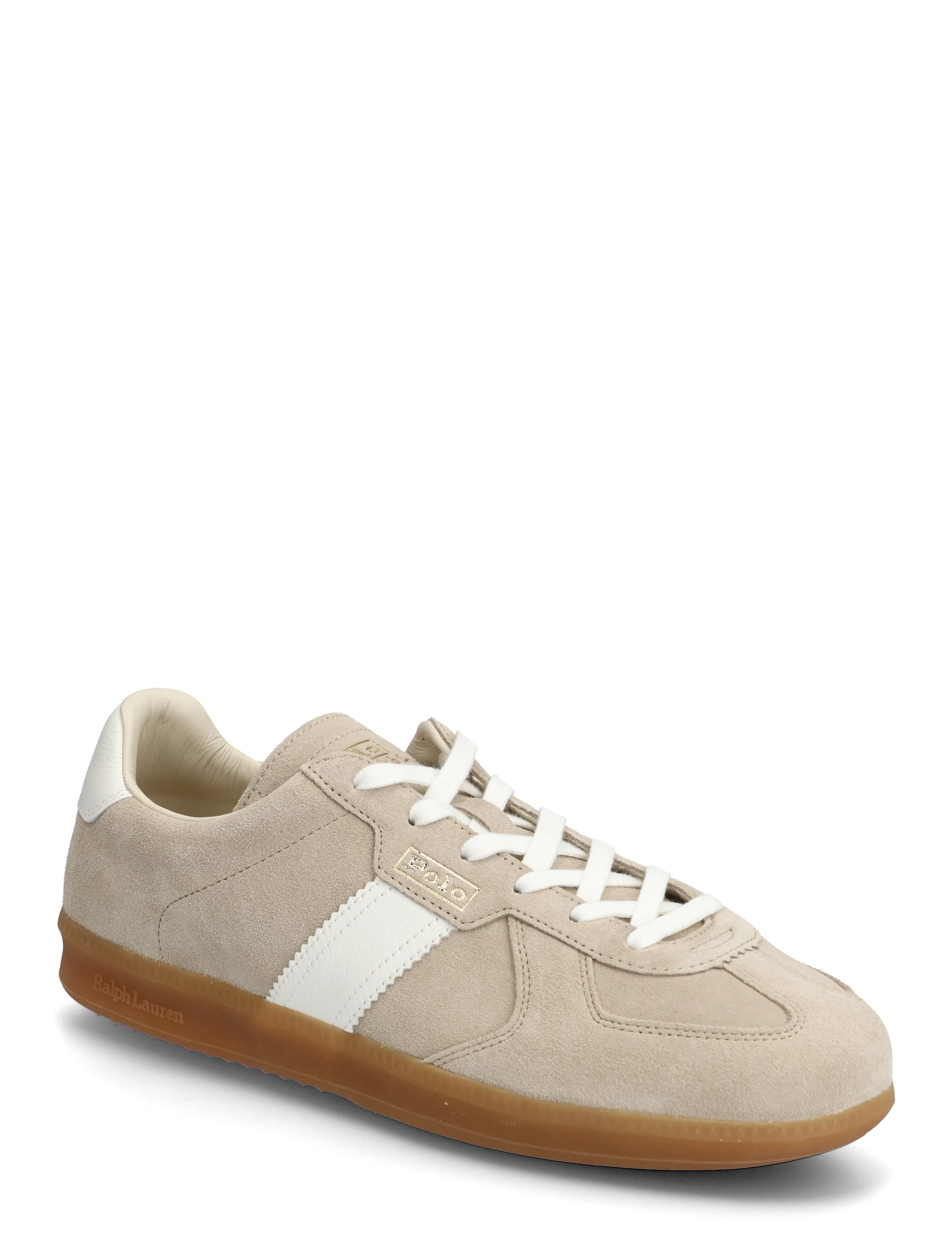 Polo Ralph Lauren SUEDE/LEATHER-FIELD CT 100-SK-LTL - Julkalender - MILKSHAKE/DECKWAS / beige