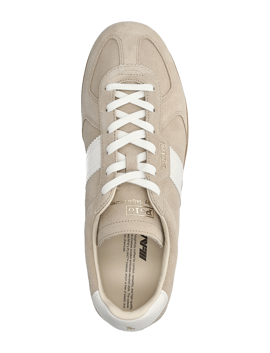 Polo Ralph Lauren - SUEDE/LEATHER-FIELD CT 100-SK-LTL - low-top sneaker - milkshake/deckwas - 3