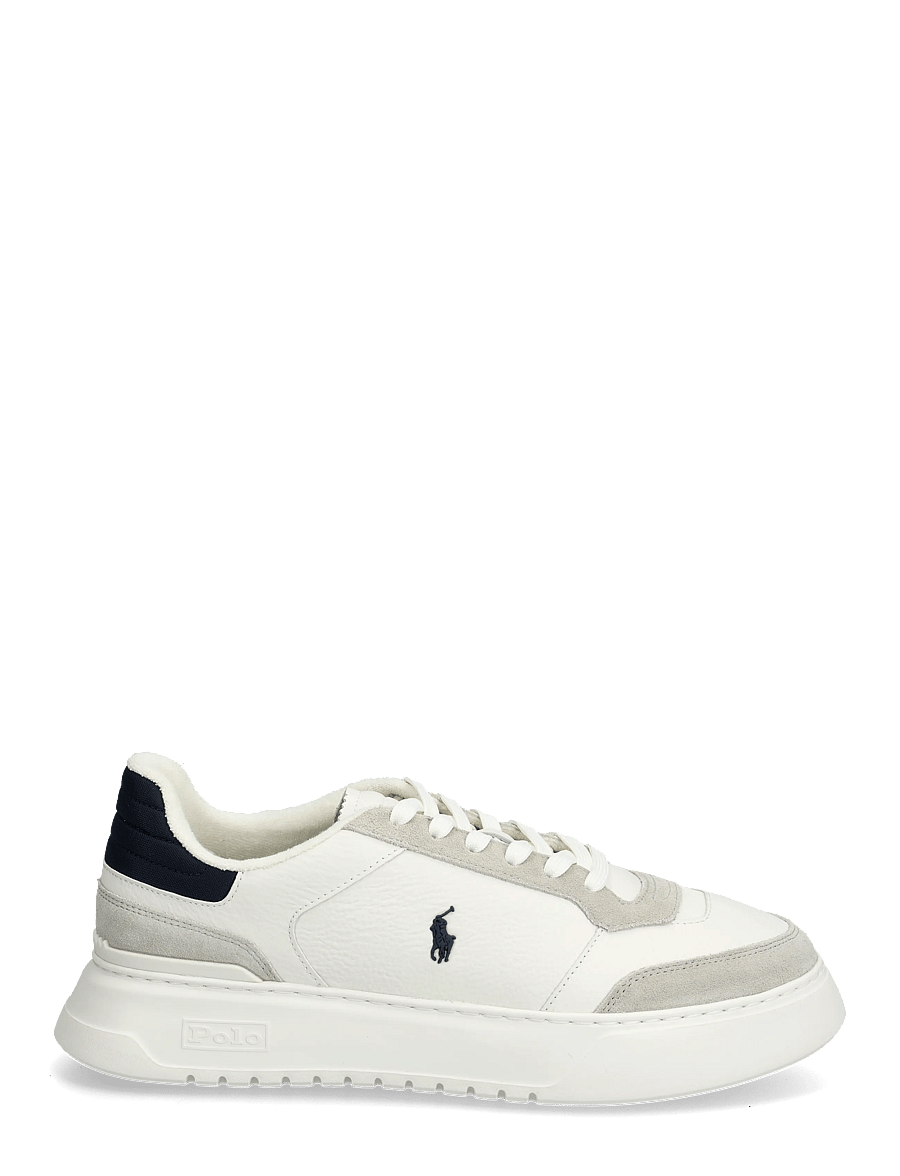 Polo Ralph Lauren - SUEDE/LEATHER/NYLON-RLITE SPORT-SK- - low-top sneaker - off white/navy - 1