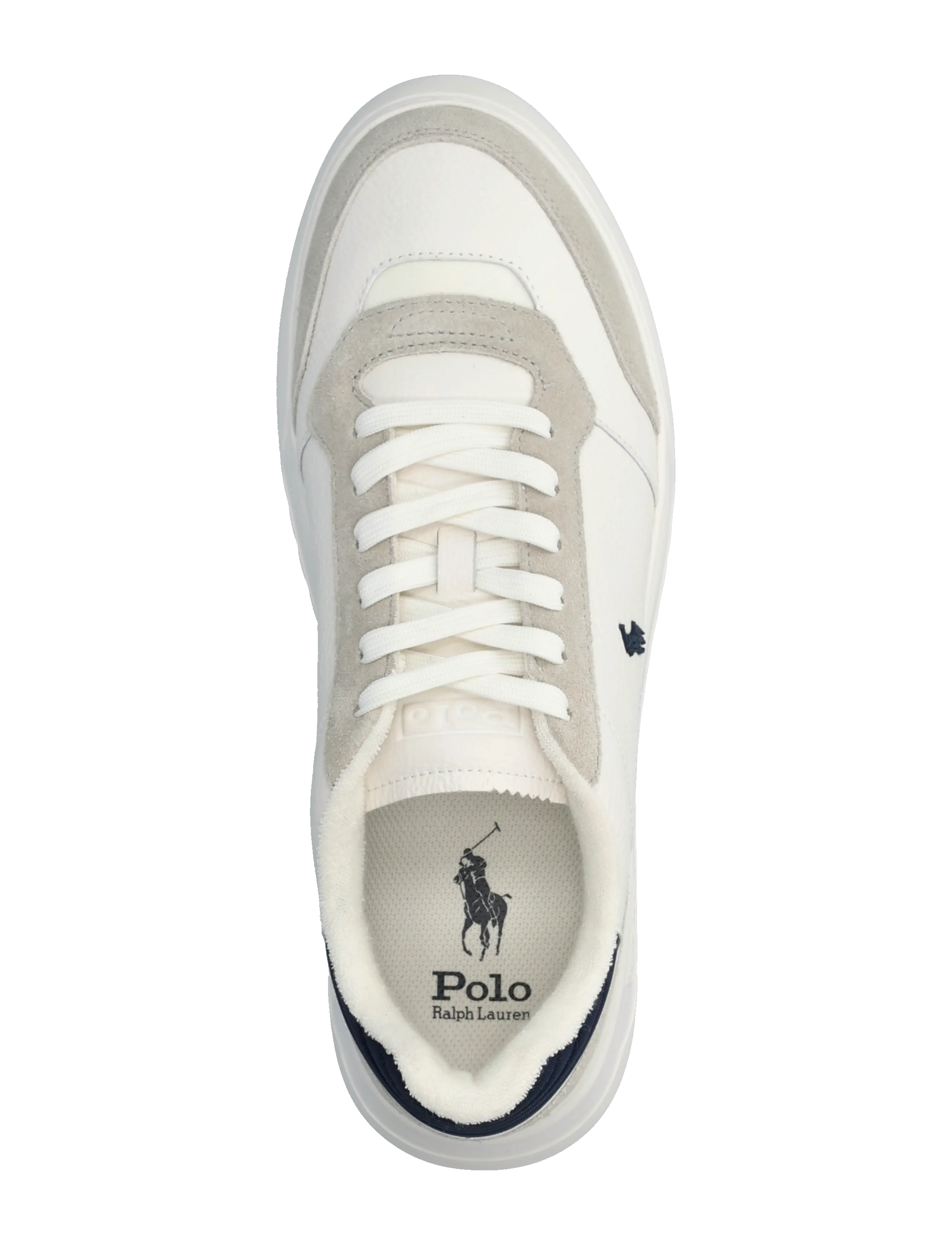 Polo Ralph Lauren - SUEDE/LEATHER/NYLON-RLITE SPORT-SK- - low-top sneaker - off white/navy - 3