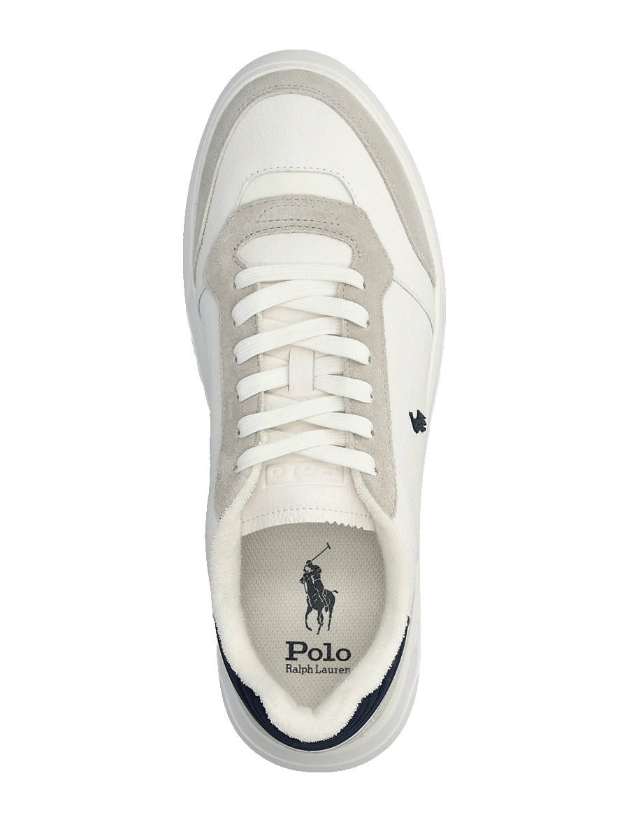 Polo Ralph Lauren - SUEDE/LEATHER/NYLON-RLITE SPORT-SK- - low-top sneaker - off white/navy - 3