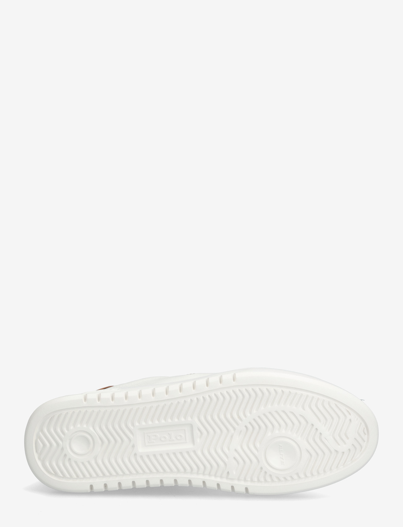 Polo Ralph Lauren - RLite Court Tumbled Leather Sneaker - tennised - off white/tan - 4