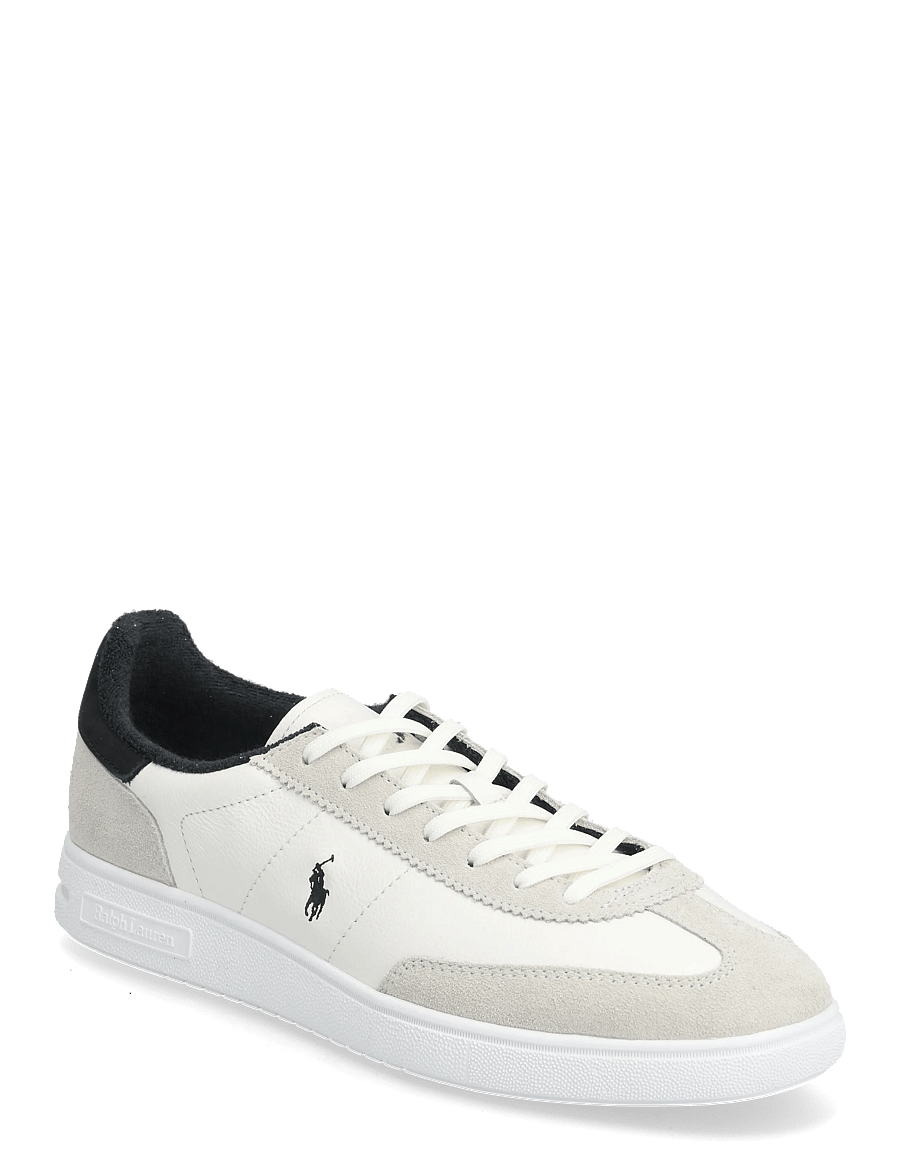 Polo Ralph Lauren - Bedford Leather-Suede Sneaker - lave sneakers - deckwash white/bl - 0