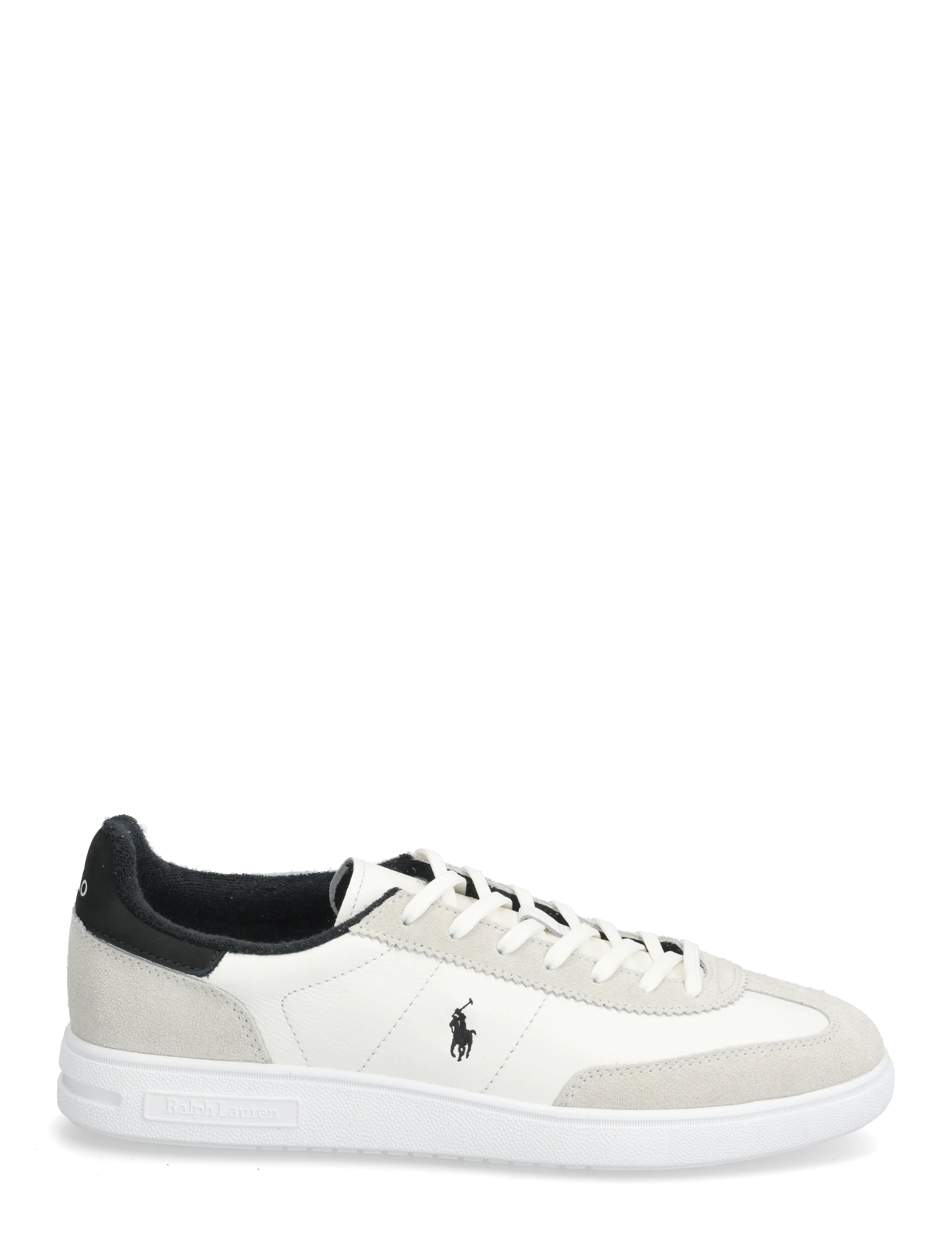 Polo Ralph Lauren - Bedford Leather-Suede Sneaker - lave sneakers - deckwash white/bl - 1