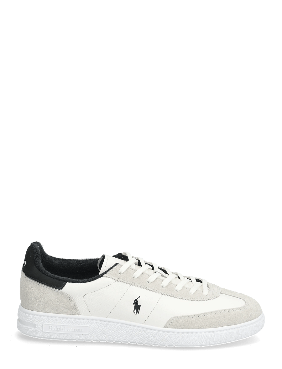 Polo Ralph Lauren - Bedford Leather-Suede Sneaker - lave sneakers - deckwash white/bl - 1