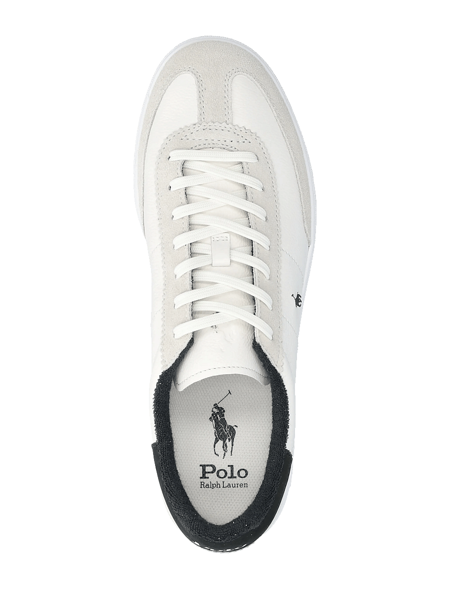 Polo Ralph Lauren - Bedford Leather-Suede Sneaker - lave sneakers - deckwash white/bl - 3