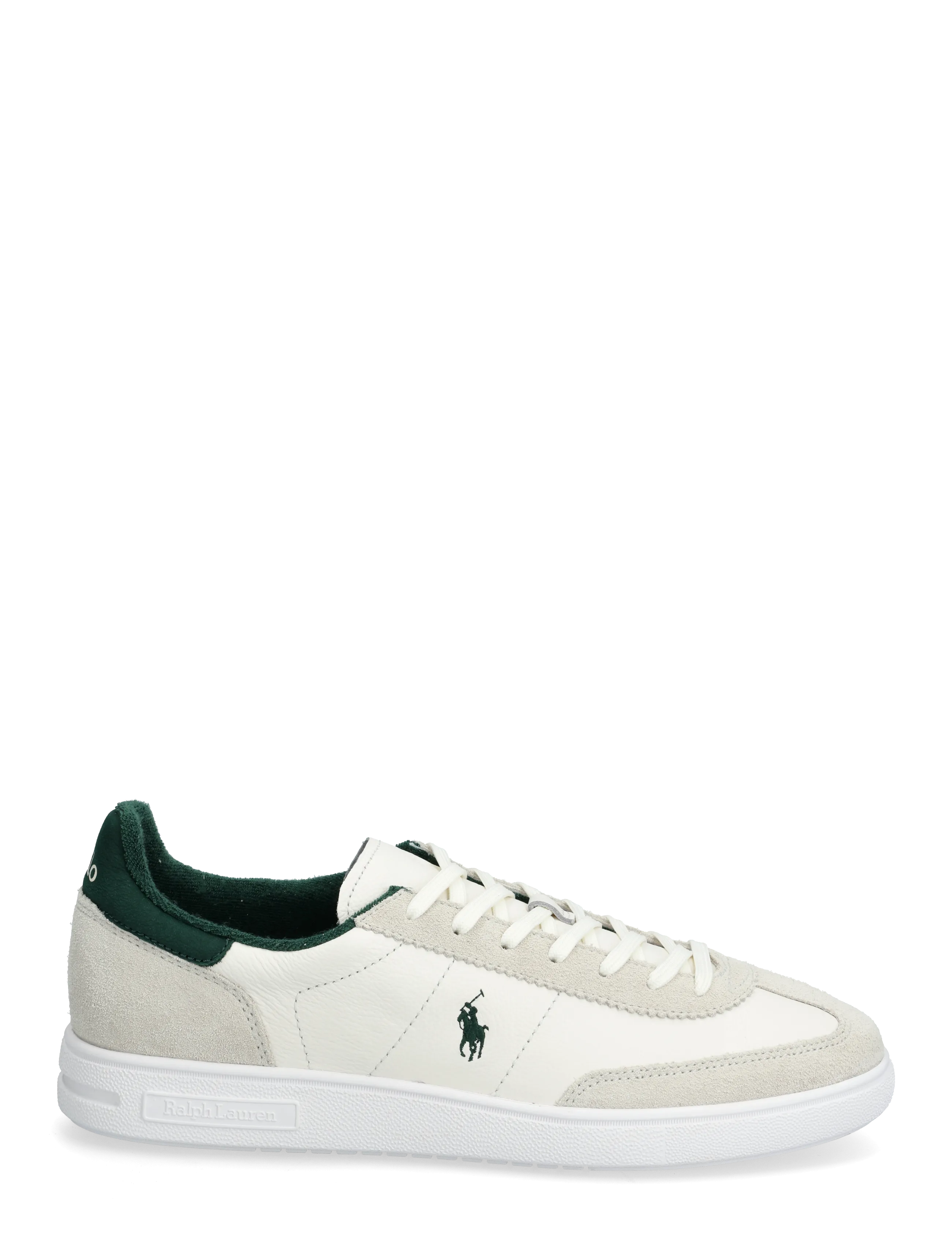 Polo Ralph Lauren - Bedford Leather-Suede Sneaker - lave sneakers - deckwash white/fo - 1