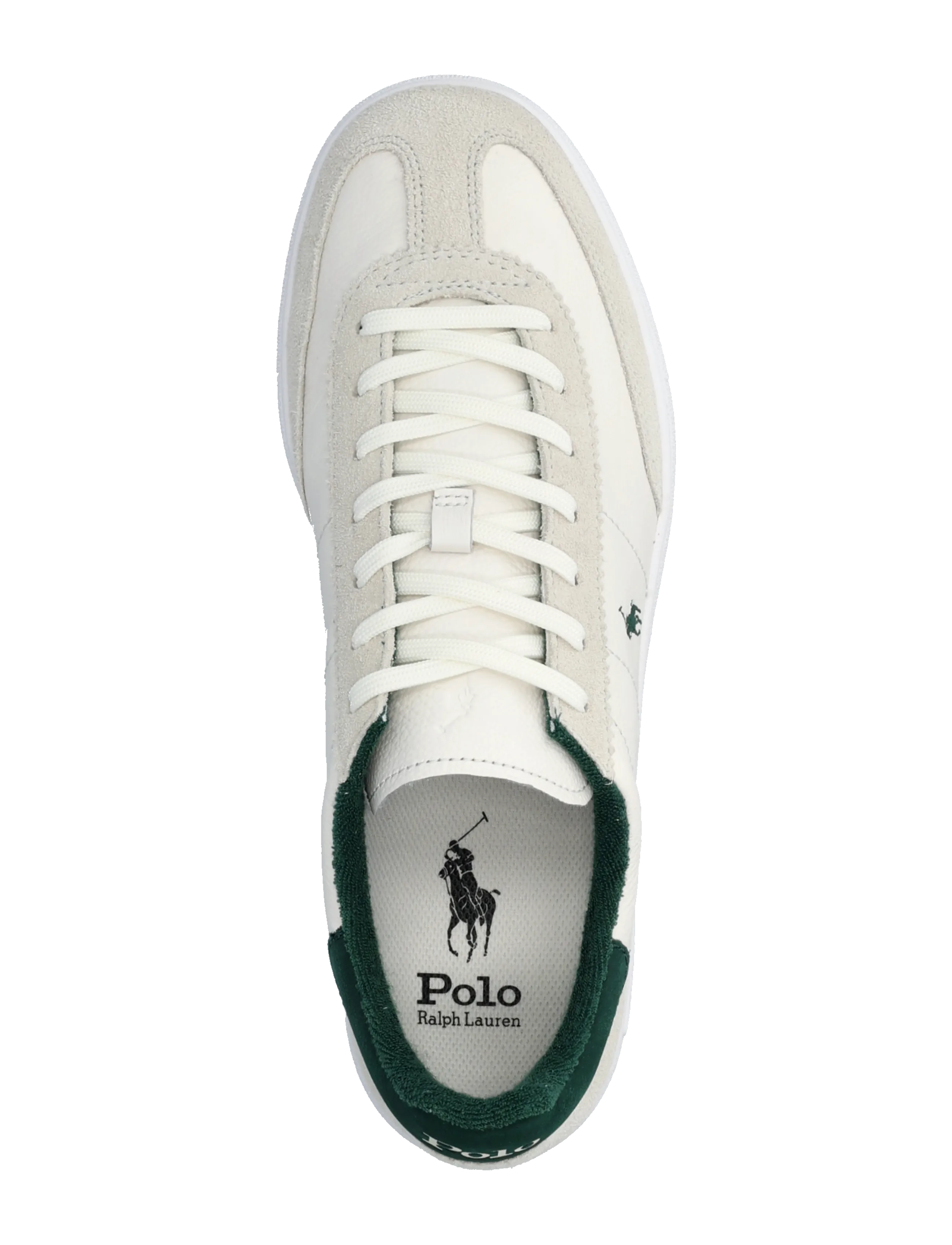 Polo Ralph Lauren - Bedford Leather-Suede Sneaker - lave sneakers - deckwash white/fo - 3