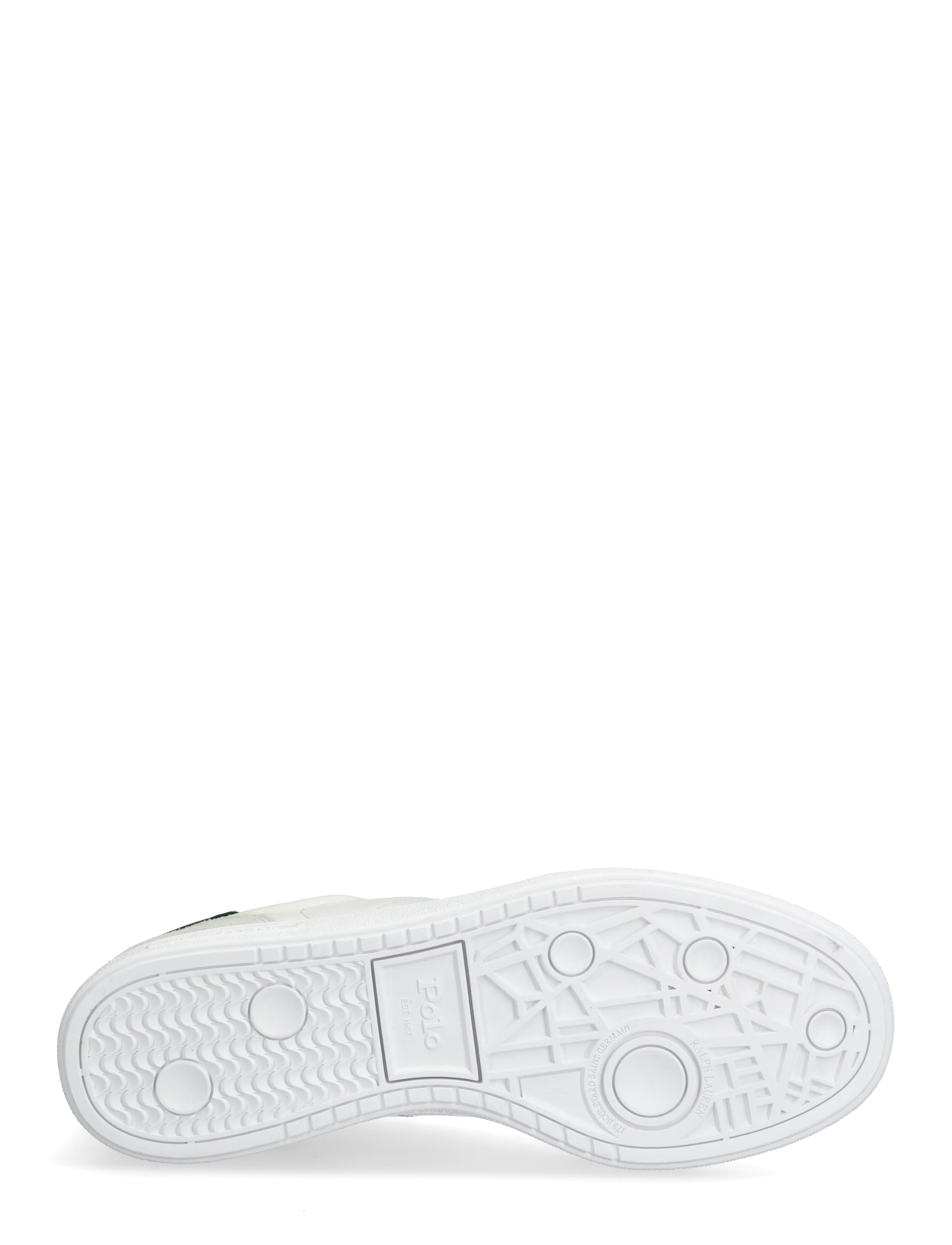 Polo Ralph Lauren - Bedford Leather-Suede Sneaker - lave sneakers - deckwash white/fo - 4