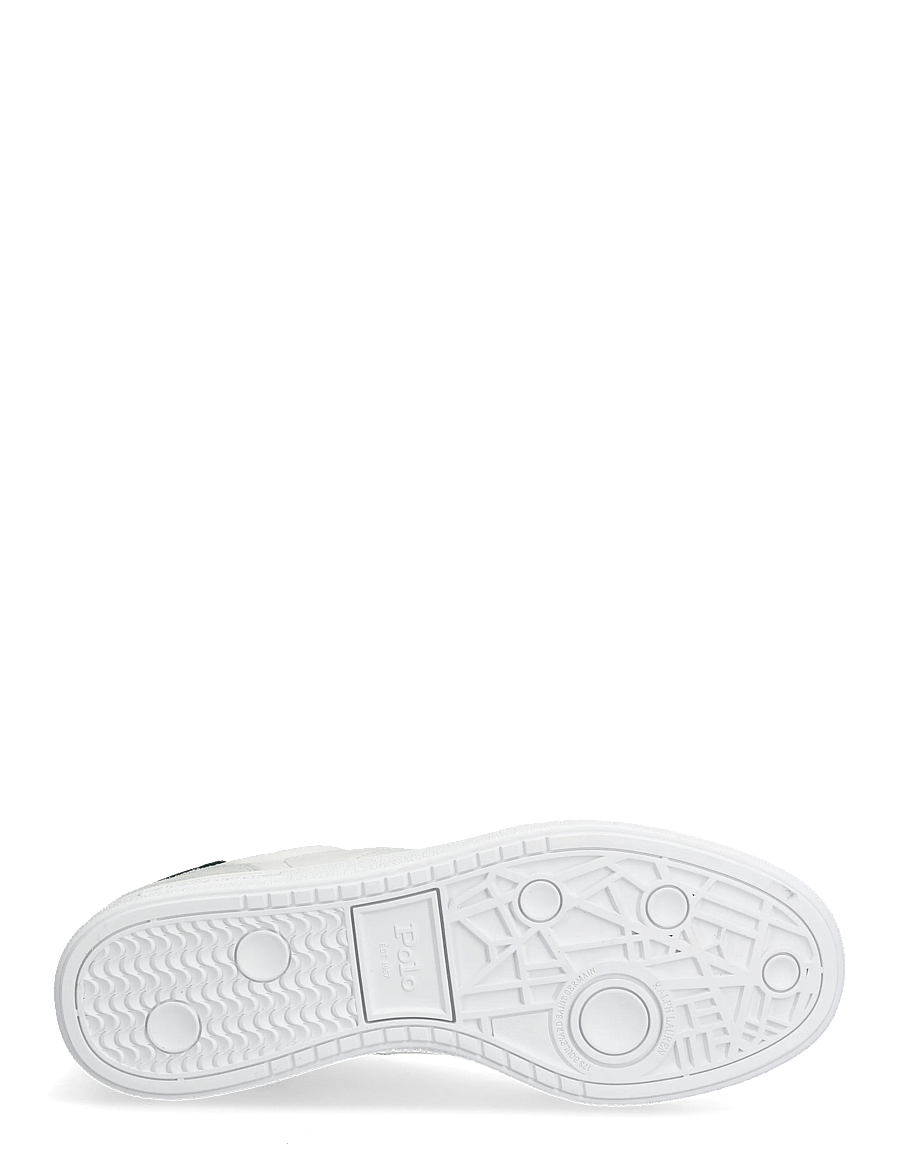 Polo Ralph Lauren - Bedford Leather-Suede Sneaker - osta olukorra järgi - deckwash white/fo - 4