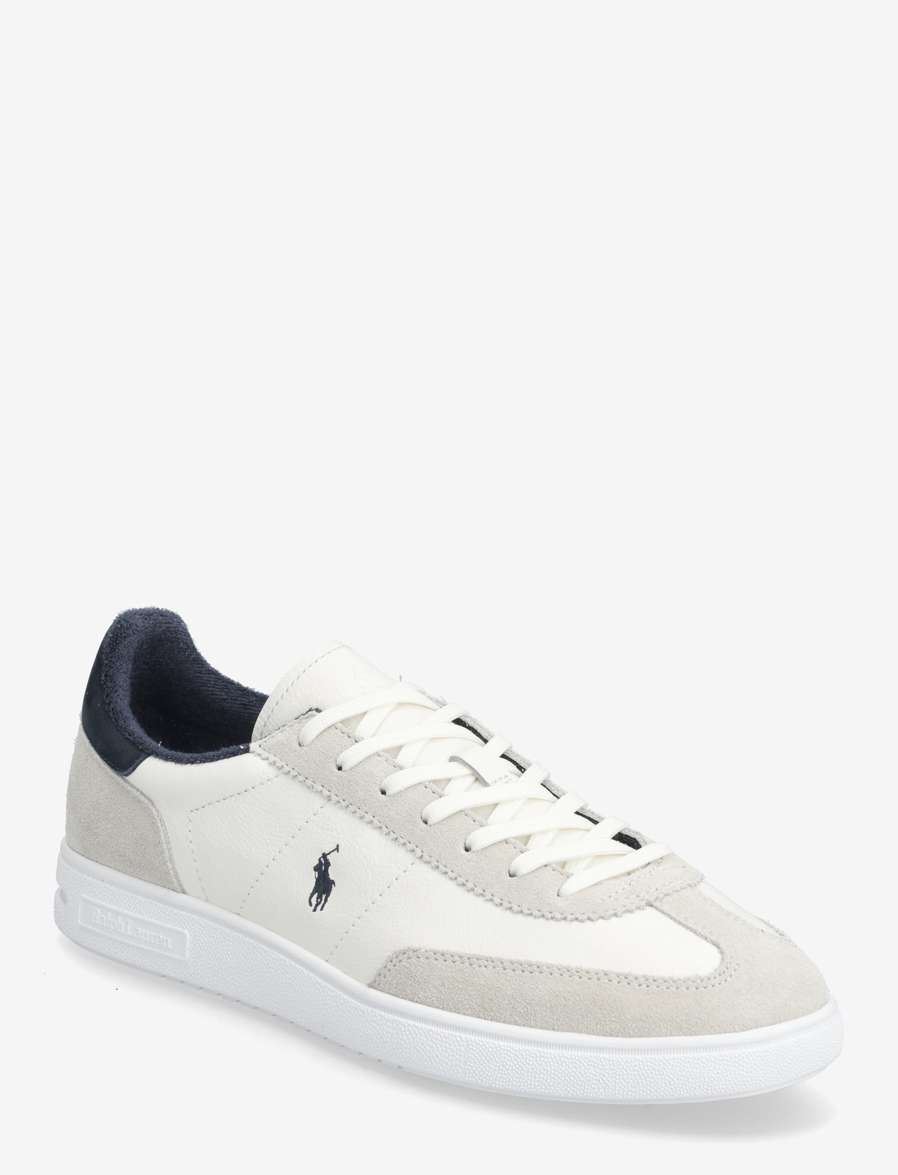 Polo Ralph Lauren - Bedford Leather-Suede Sneaker - låga sneakers - deckwash white/na - 0