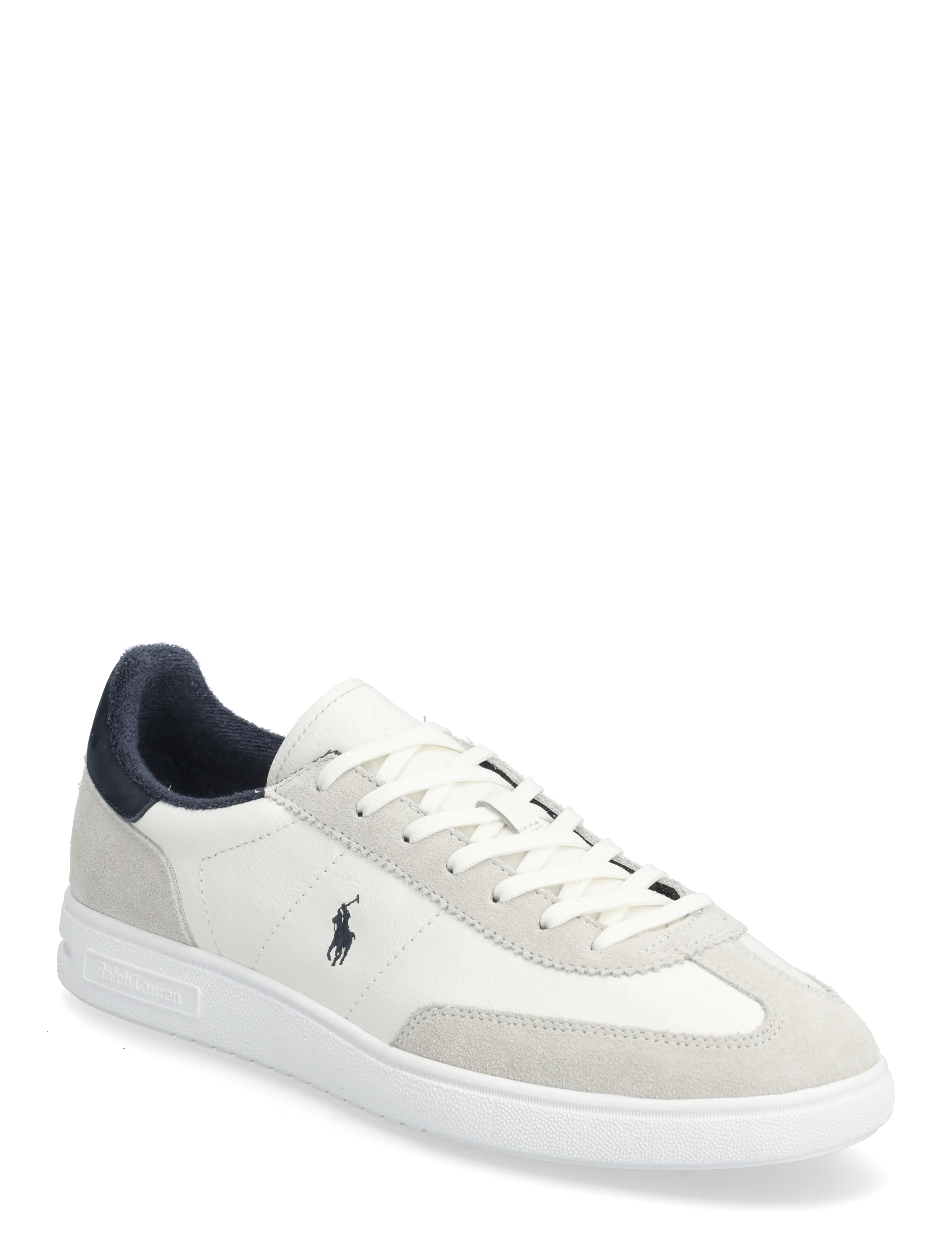 Polo Ralph Lauren LEATHER/SUEDE-BEDFORD PP-SK-LTL - Sneakers - DECKWASH WHITE/NA / white