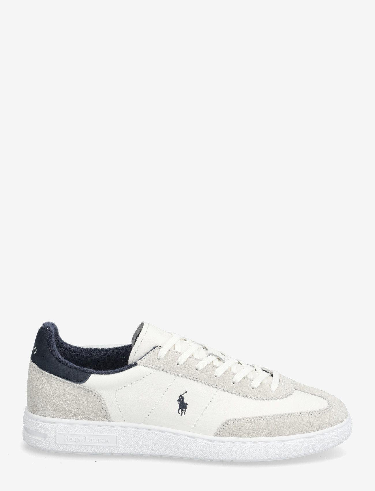 Polo Ralph Lauren - Bedford Leather-Suede Sneaker - låga sneakers - deckwash white/na - 1