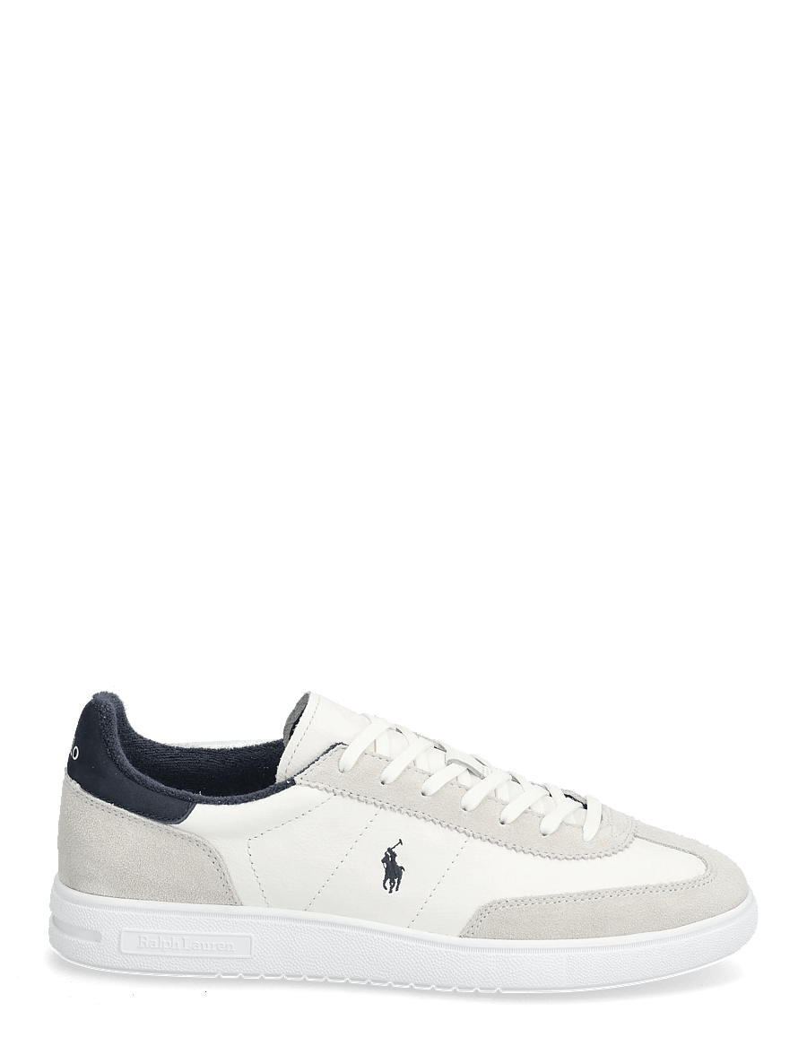 Polo Ralph Lauren - Bedford Leather-Suede Sneaker - madala säärega - deckwash white/na - 1