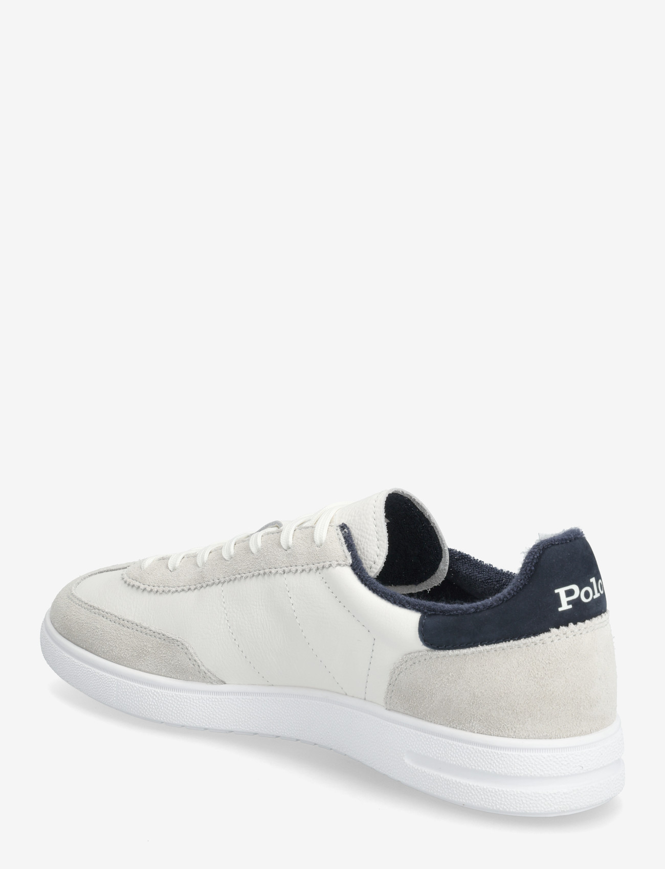 Polo Ralph Lauren - Bedford Leather-Suede Sneaker - låga sneakers - deckwash white/na - 2