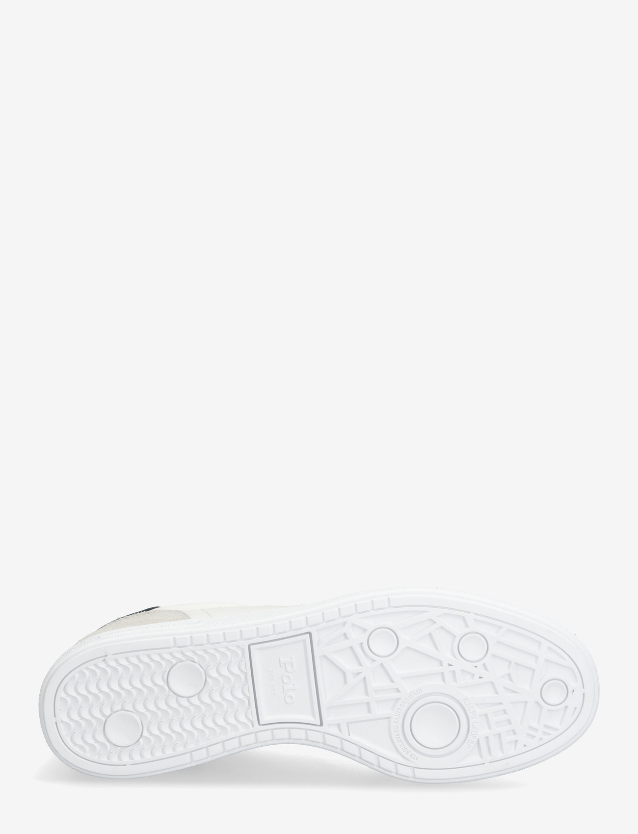 Polo Ralph Lauren - Bedford Leather-Suede Sneaker - låga sneakers - deckwash white/na - 4