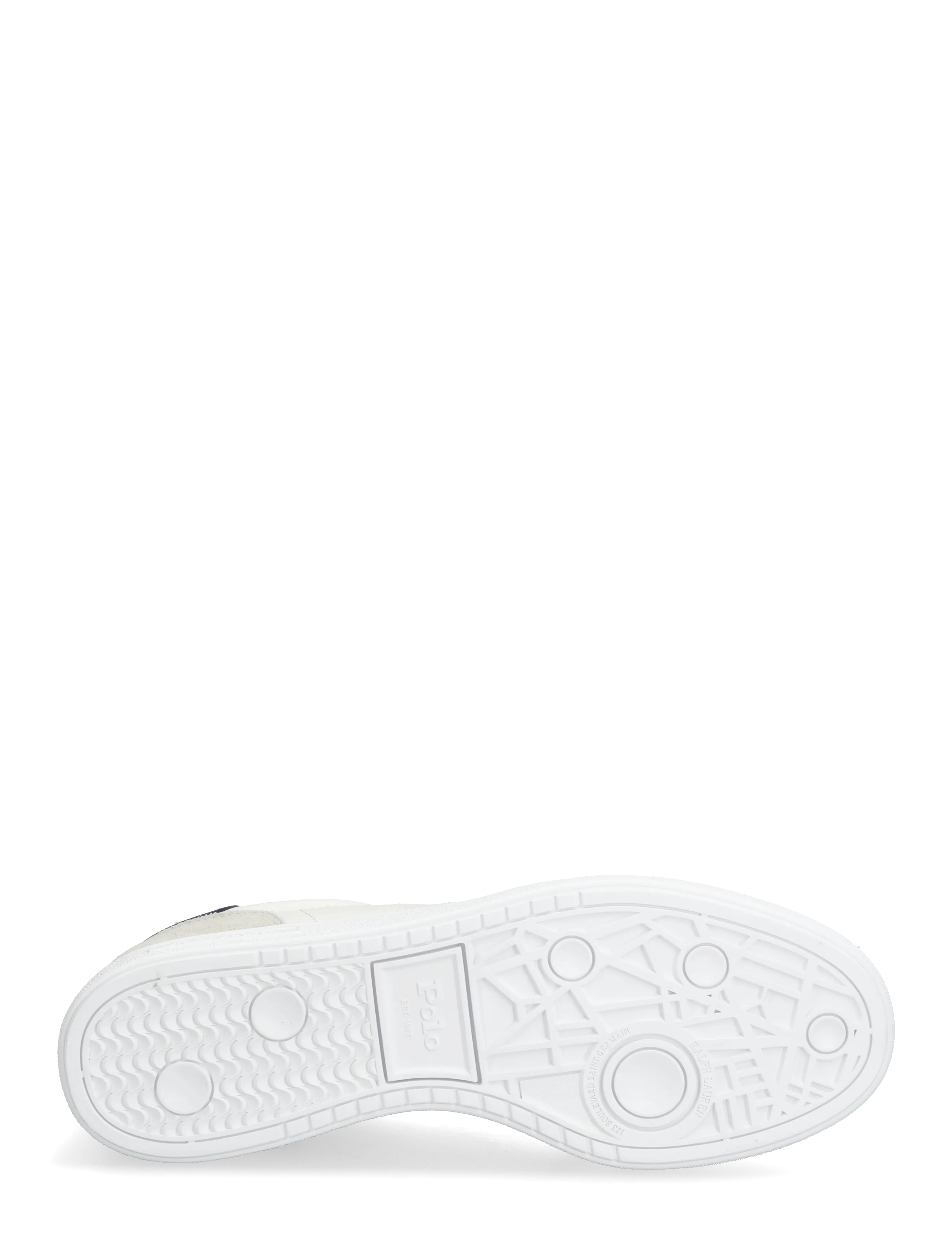 Polo Ralph Lauren - Bedford Leather-Suede Sneaker - lave sneakers - deckwash white/na - 4