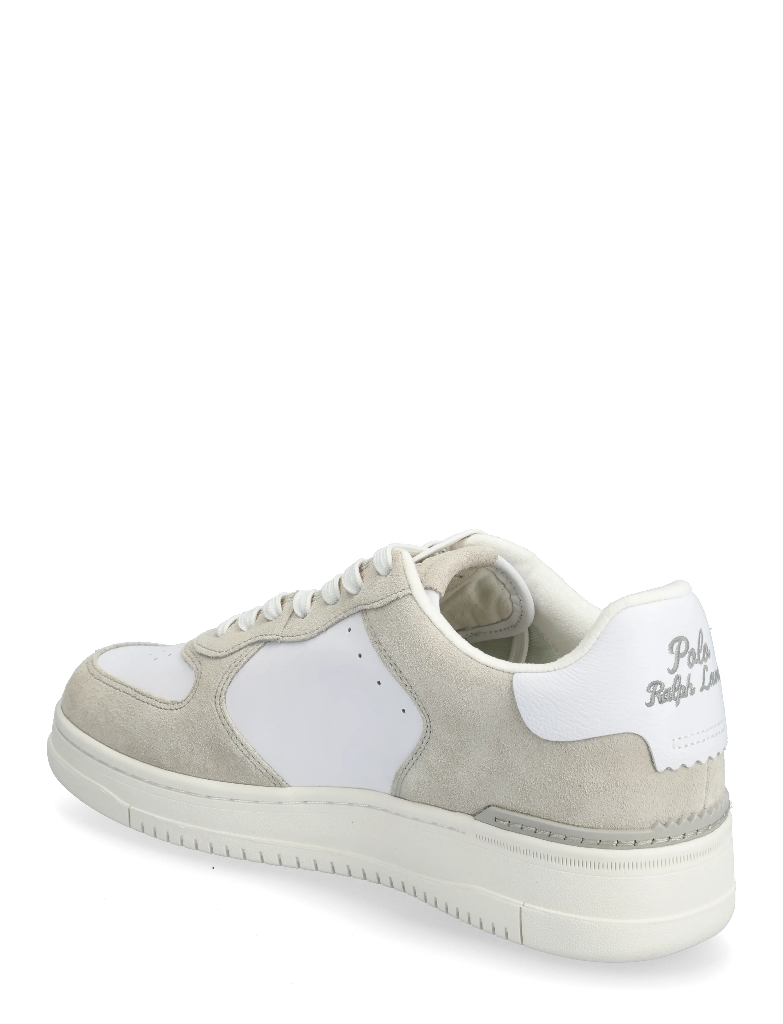 Polo Ralph Lauren - Masters Court Leather-Suede Sneaker - lave sneakers - gray violet/white - 2