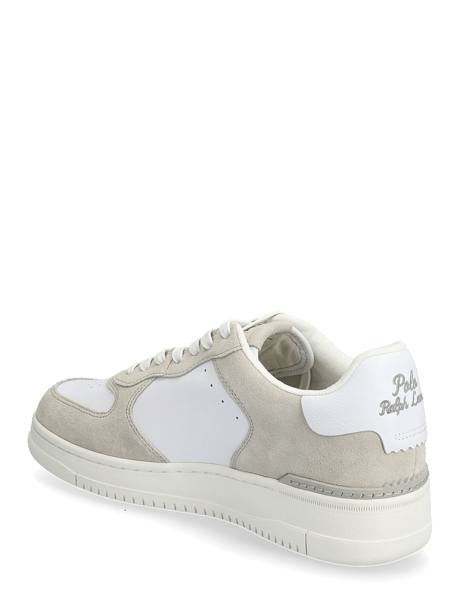 Polo Ralph Lauren - Masters Court Leather-Suede Sneaker - lave sneakers - gray violet/white - 2