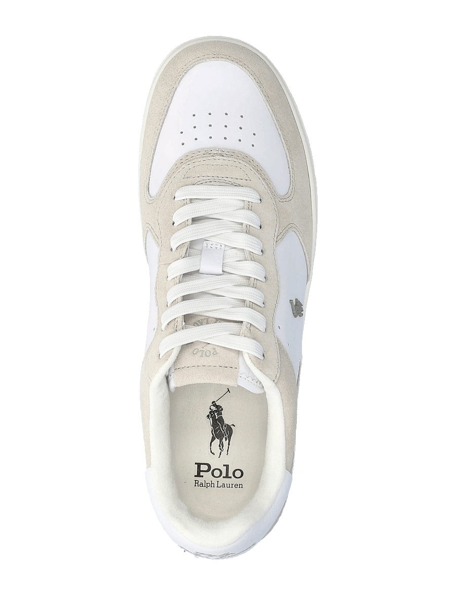 Polo Ralph Lauren - Masters Court Leather-Suede Sneaker - lave sneakers - gray violet/white - 3