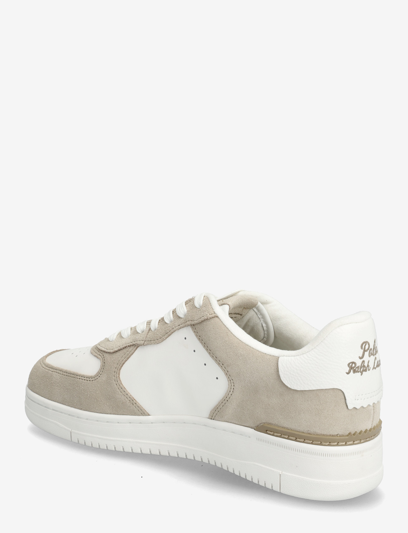 Polo Ralph Lauren - Masters Court Leather-Suede Sneaker - niedriger schnitt - milkshake/deckwas - 2