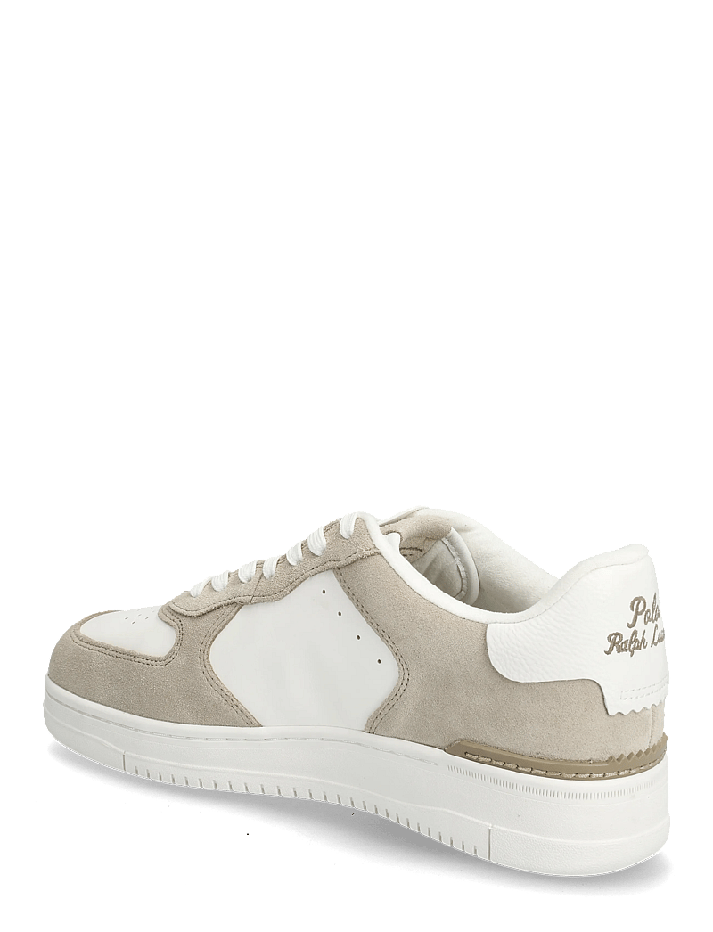 Polo Ralph Lauren - Masters Court Leather-Suede Sneaker - niedriger schnitt - milkshake/deckwas - 2