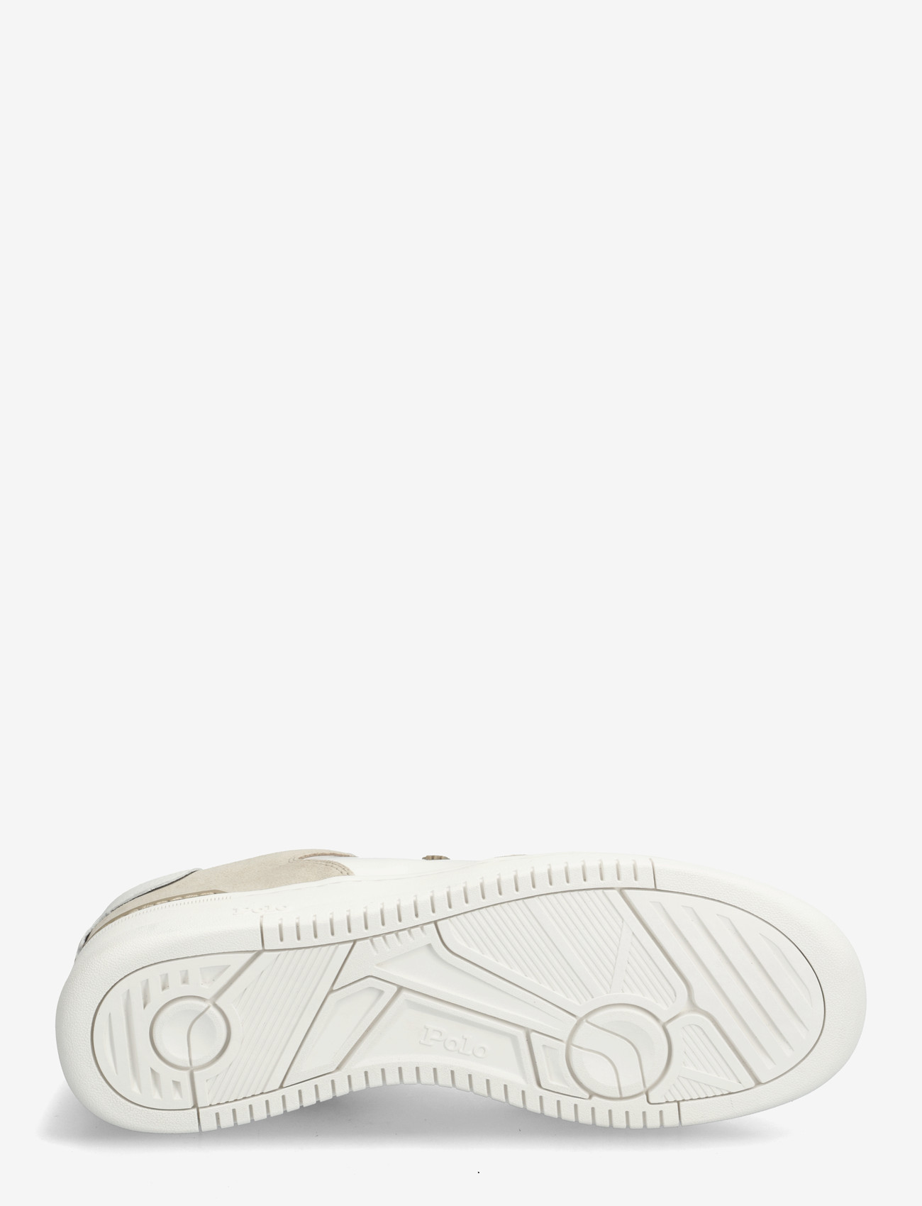 Polo Ralph Lauren - Masters Court Leather-Suede Sneaker - niedriger schnitt - milkshake/deckwas - 4