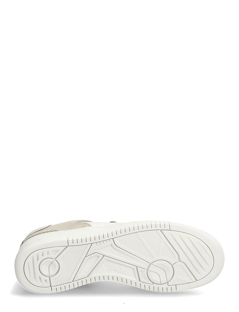 Polo Ralph Lauren - Masters Court Leather-Suede Sneaker - niedriger schnitt - milkshake/deckwas - 4