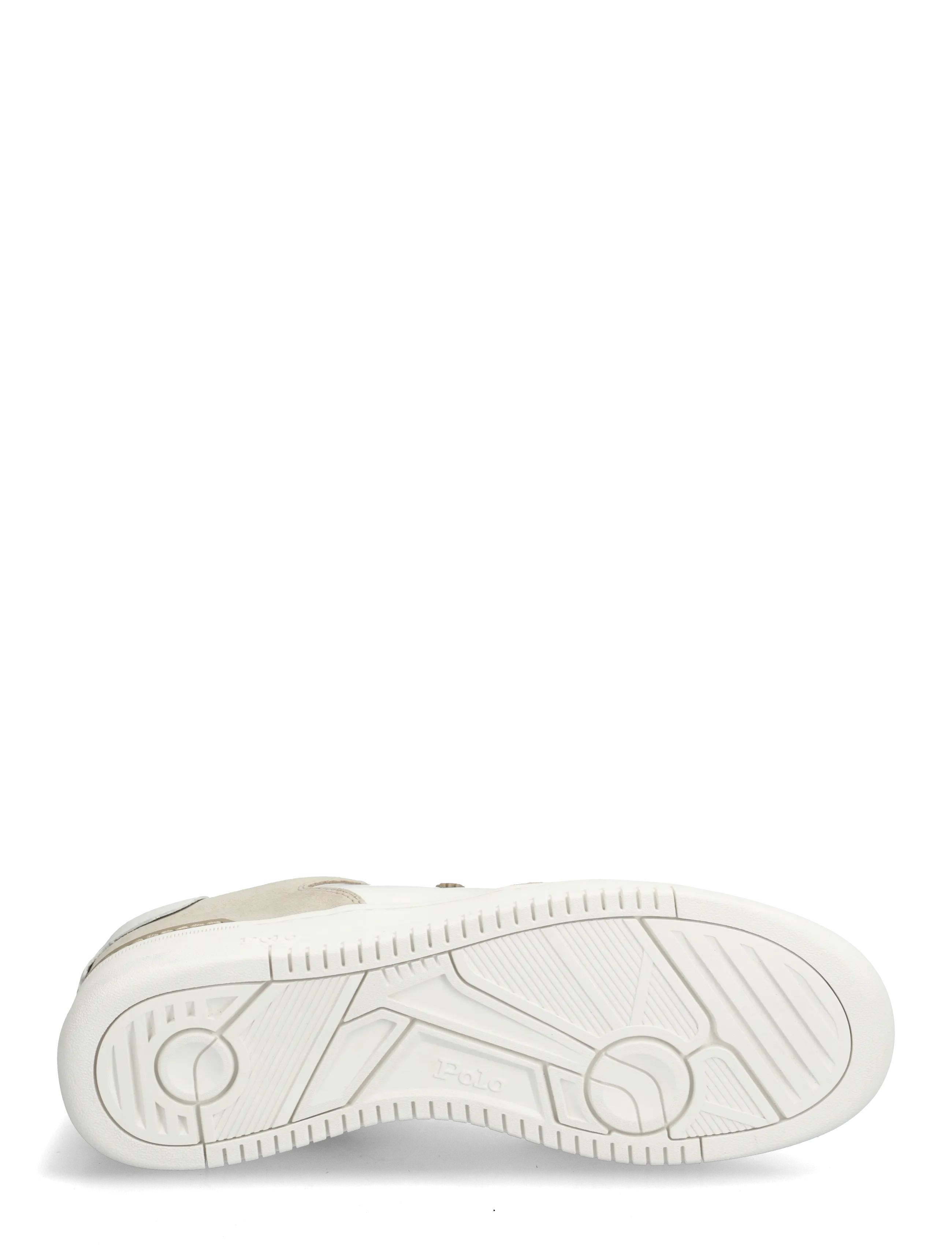 Polo Ralph Lauren - Masters Court Leather-Suede Sneaker - low-top sneaker - milkshake/deckwas - 4