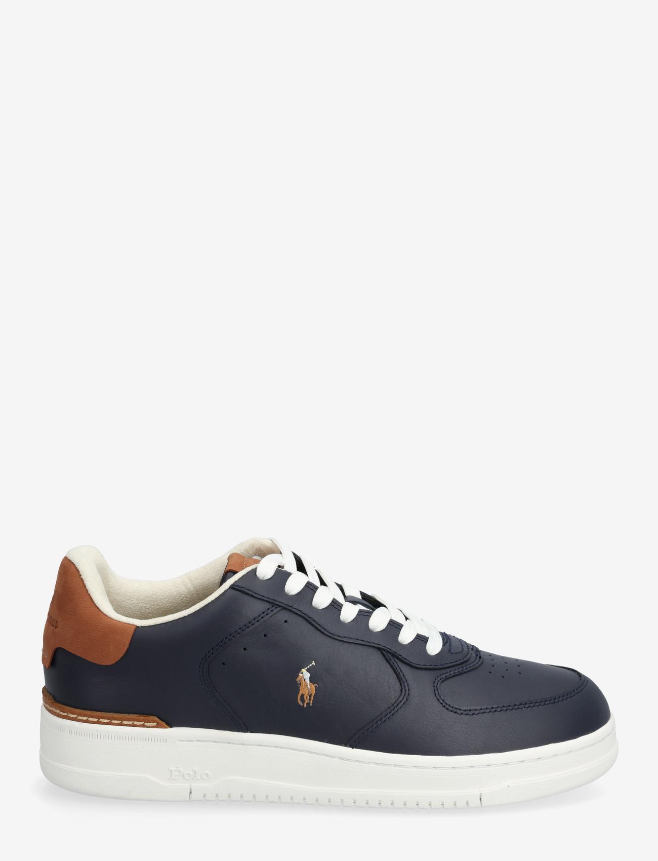 Polo Ralph Lauren - 809P07175001 - låga sneakers - navy/tan - 1