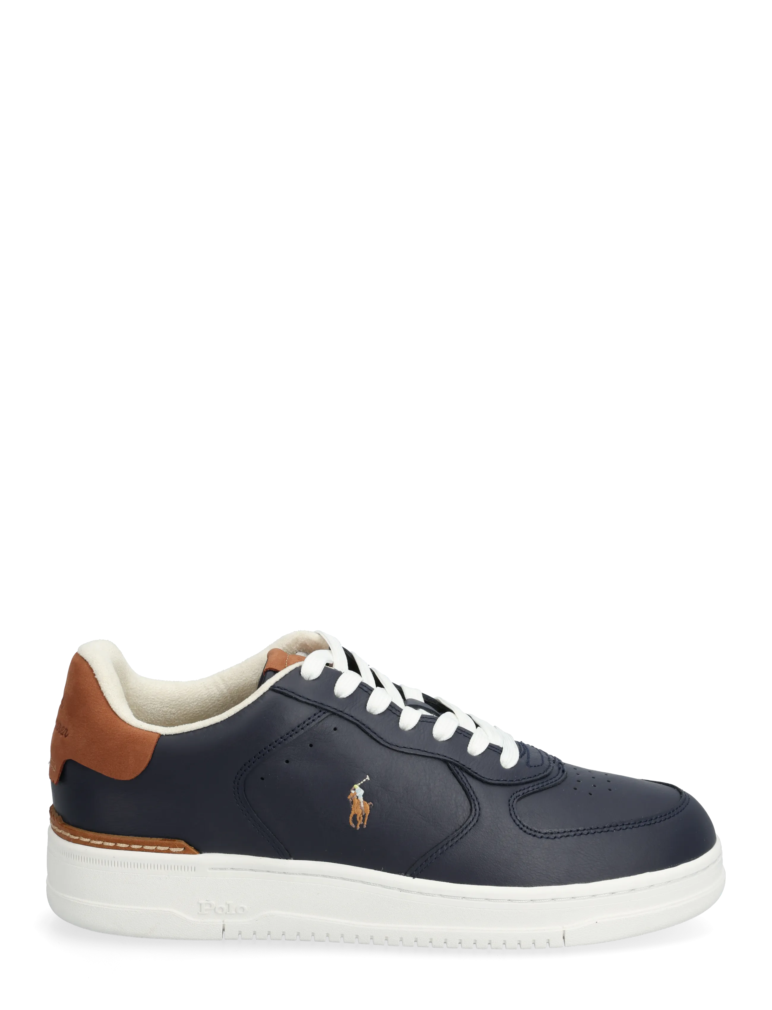 Polo Ralph Lauren - 809P07175001 - baskets basses - navy/tan - 1