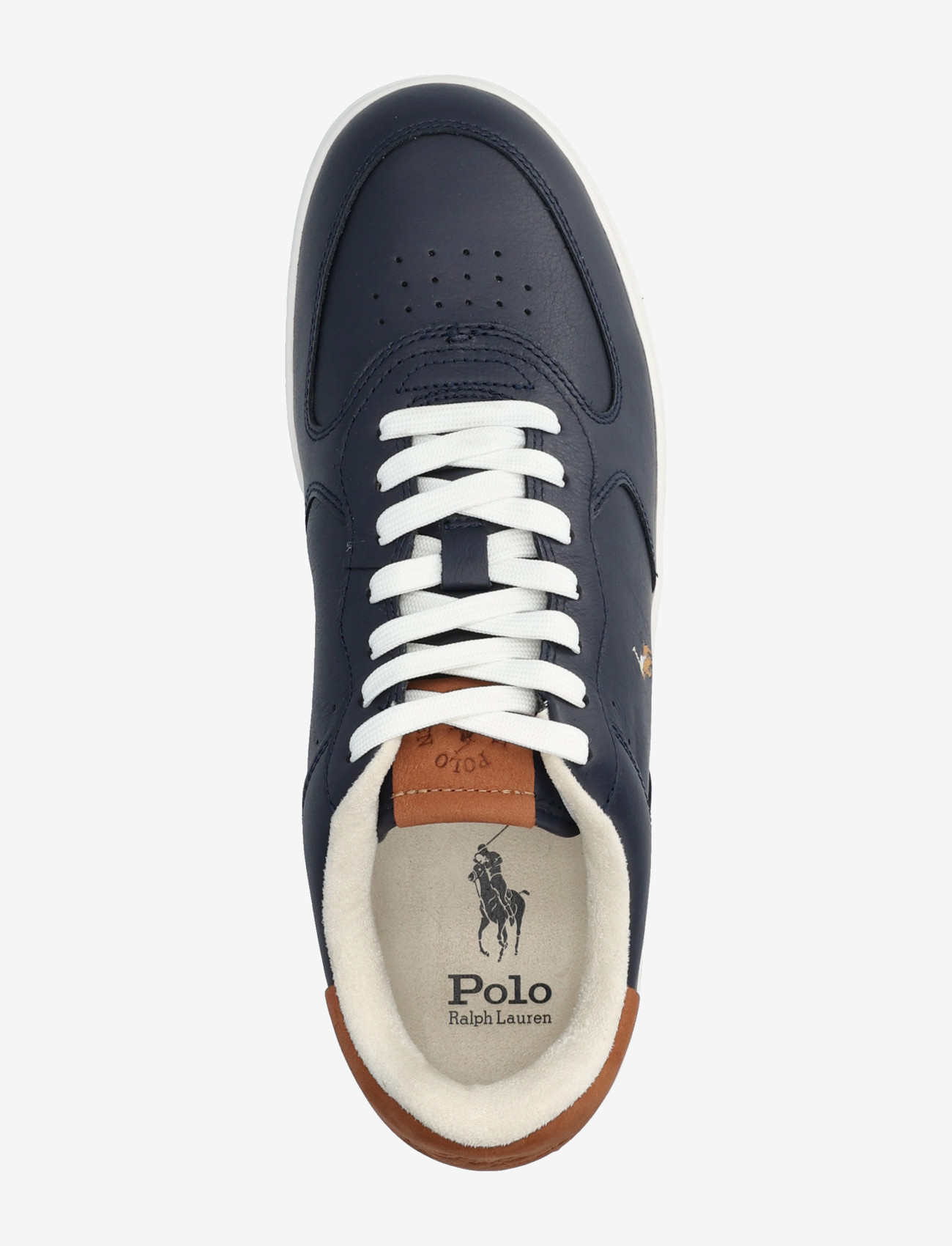 Polo Ralph Lauren - 809P07175001 - låga sneakers - navy/tan - 3