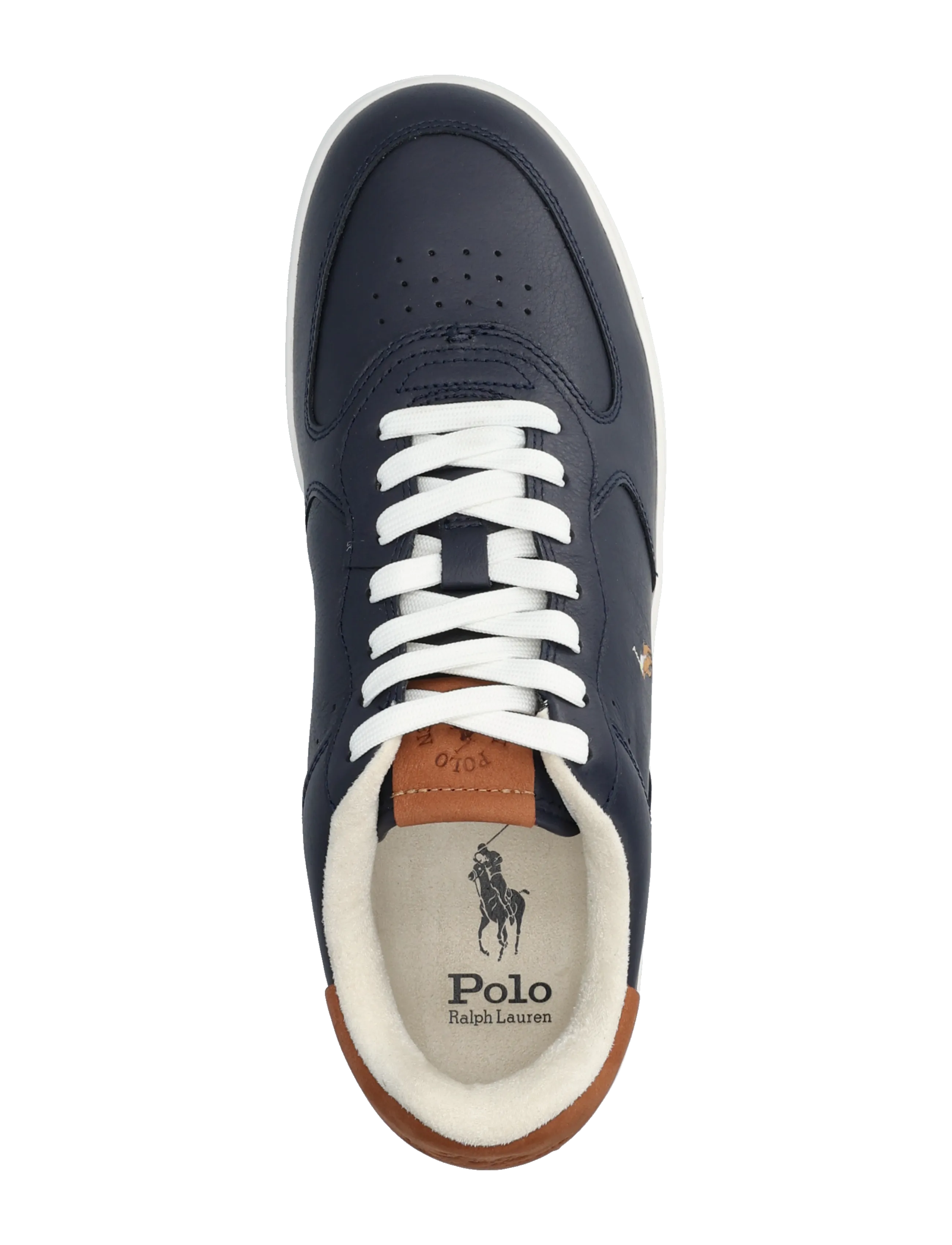 Polo Ralph Lauren - 809P07175001 - baskets basses - navy/tan - 3