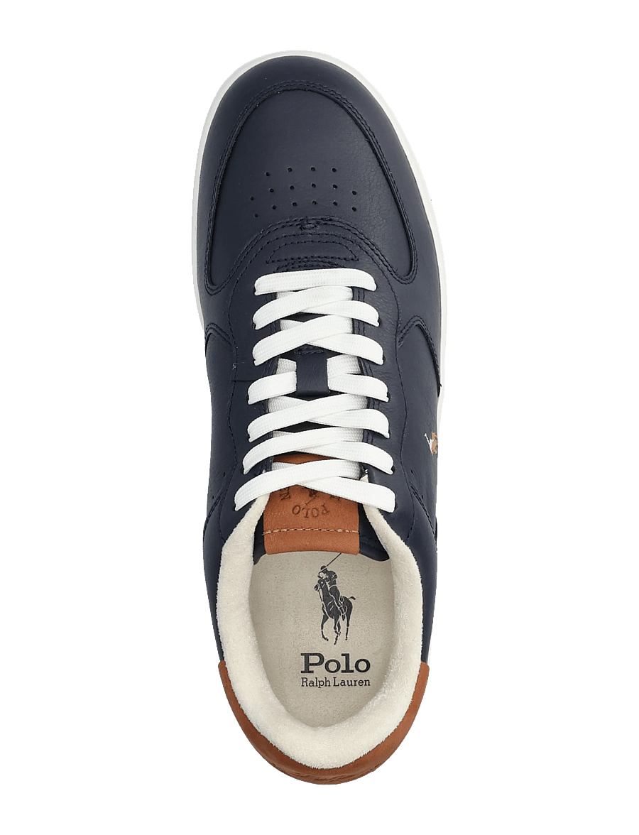 Polo Ralph Lauren - 809P07175001 - baskets basses - navy/tan - 3