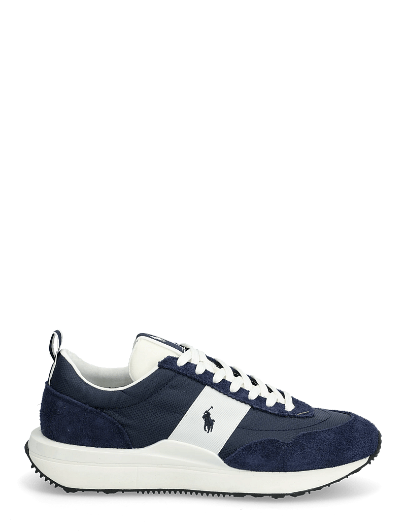 Polo Ralph Lauren - Train 89 Suede & Oxford Sneaker - low tops - navy/deckwash whi - 1