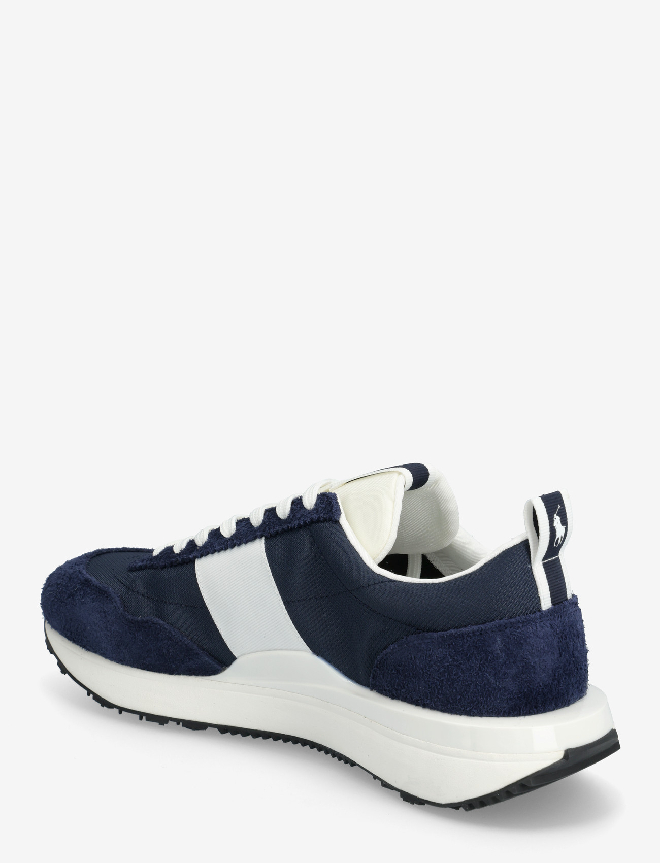 Polo Ralph Lauren - Train 89 Suede & Oxford Sneaker - low tops - navy/deckwash whi - 2