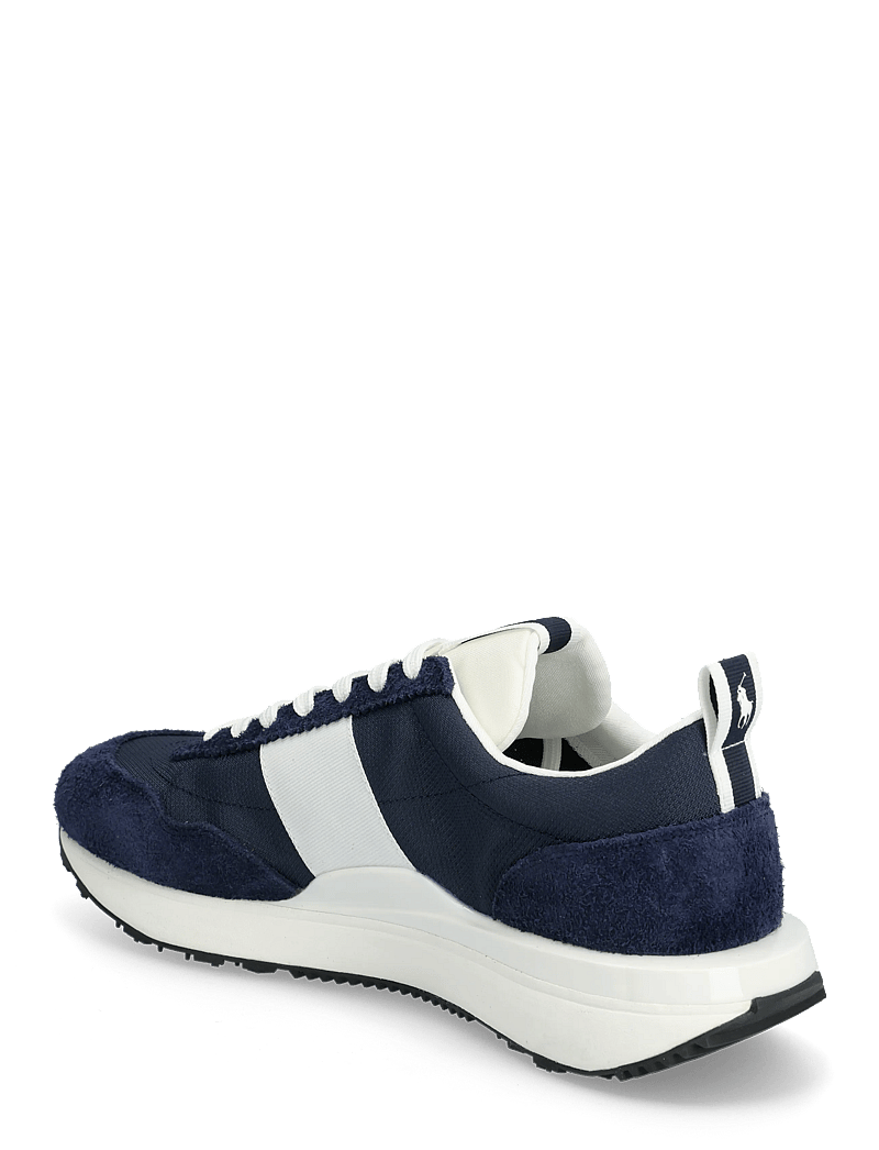 Polo Ralph Lauren - Train 89 Suede & Oxford Sneaker - low tops - navy/deckwash whi - 2