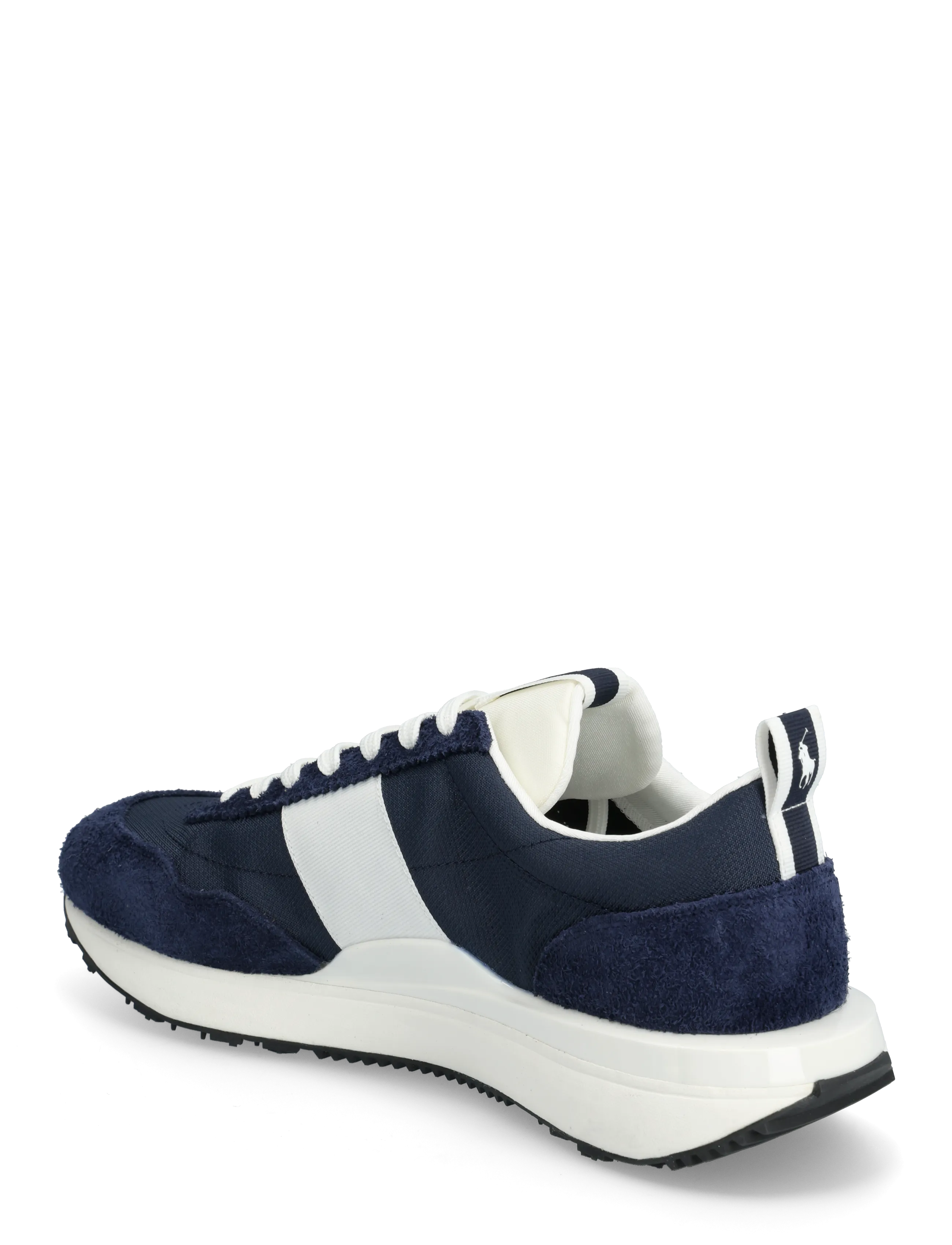 Polo Ralph Lauren - Train 89 Suede & Oxford Sneaker - low tops - navy/deckwash whi - 2