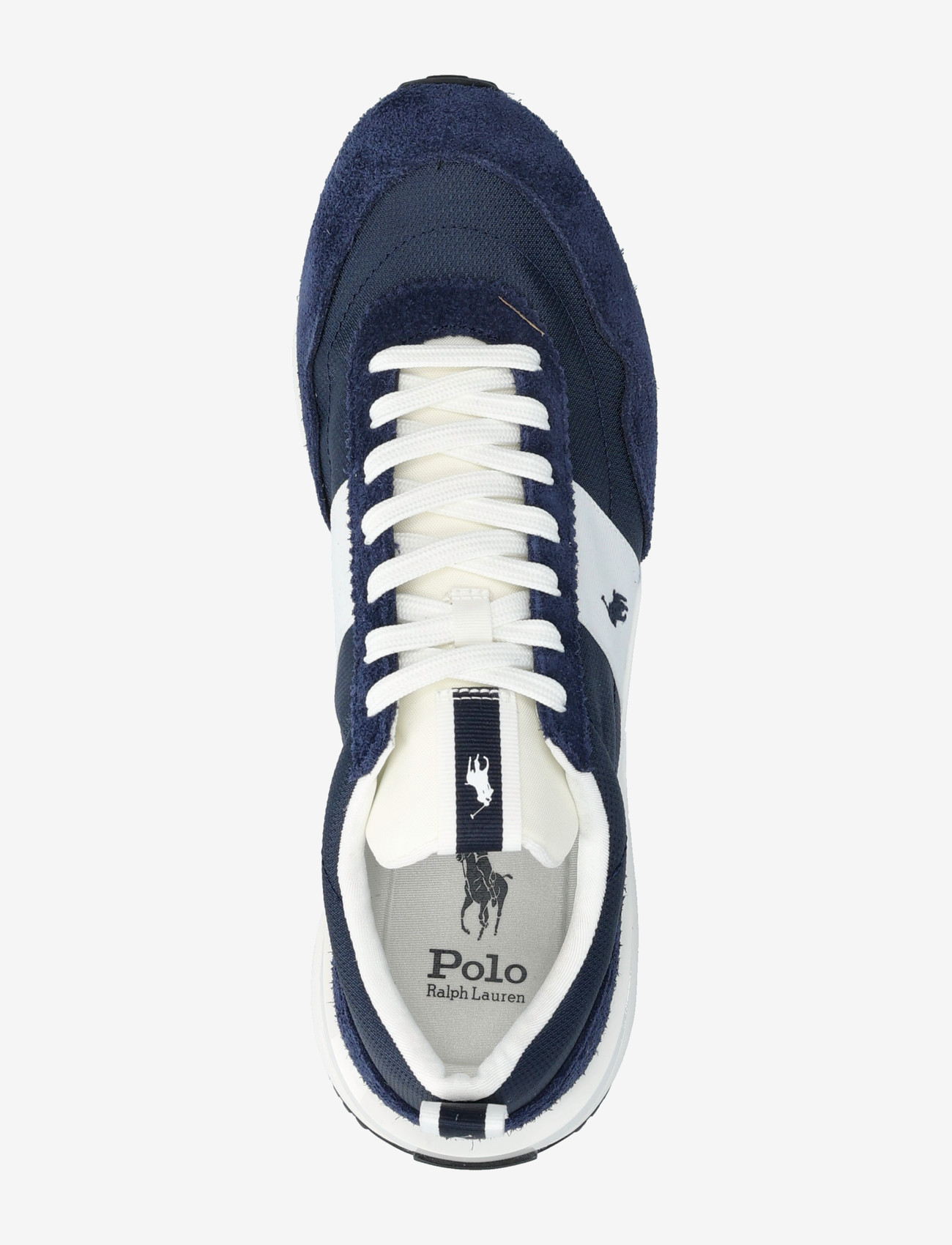 Polo Ralph Lauren - Train 89 Suede & Oxford Sneaker - low tops - navy/deckwash whi - 3