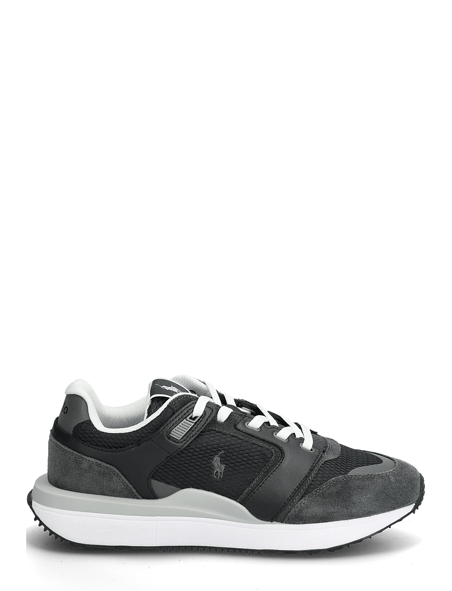Polo Ralph Lauren - Train 89 Suede & Mesh Sneaker - low-top sneaker - black/faded black - 1
