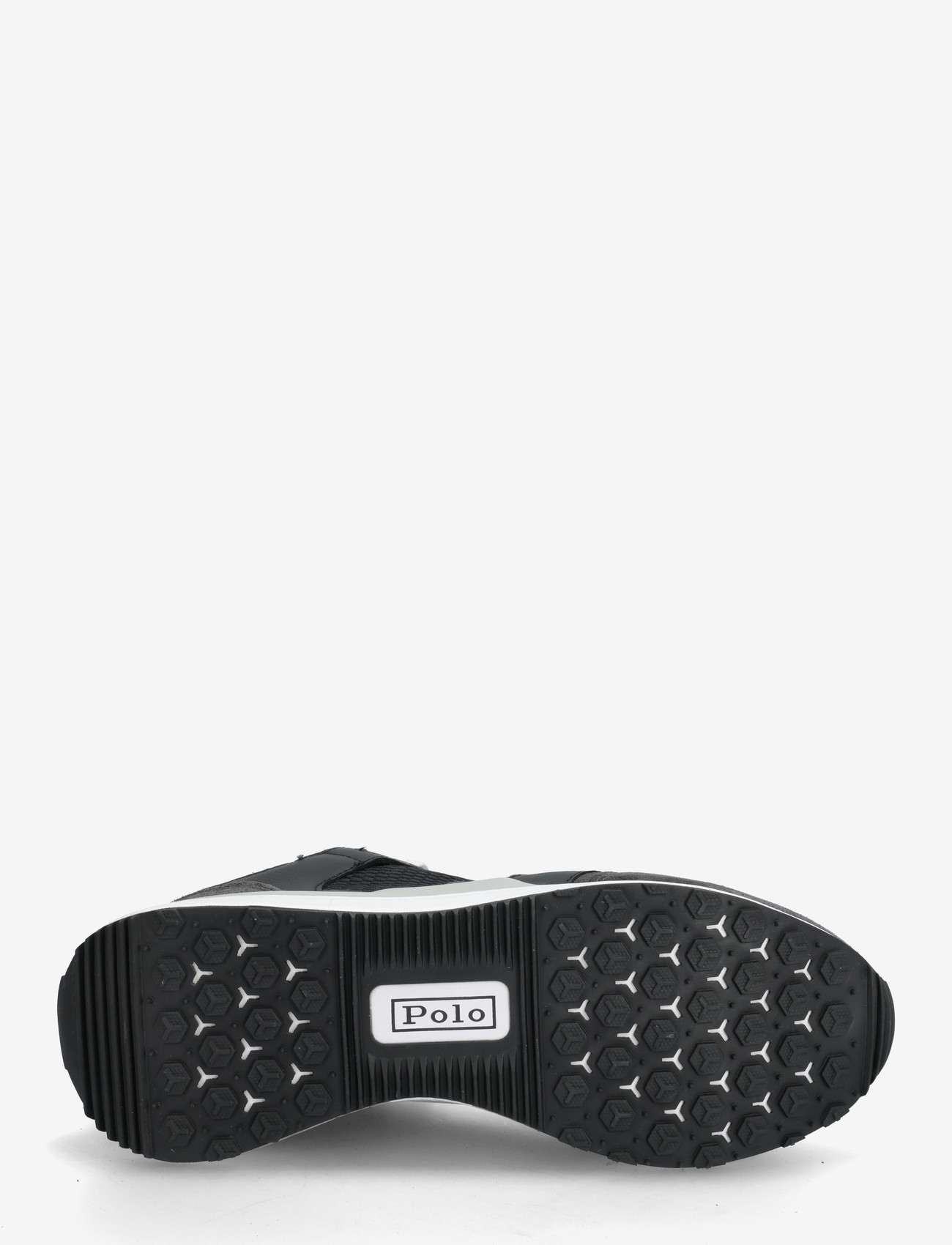 Polo Ralph Lauren - Train 89 Suede & Mesh Sneaker - niedriger schnitt - black/faded black - 4