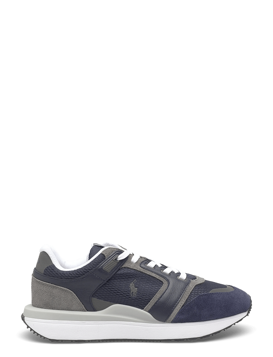 Polo Ralph Lauren - Train 89 Suede & Mesh Sneaker - low-top sneaker - navy/grey - 1